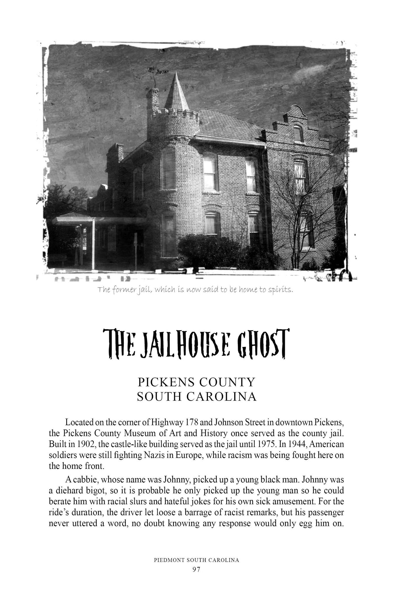 South Carolina Haunts