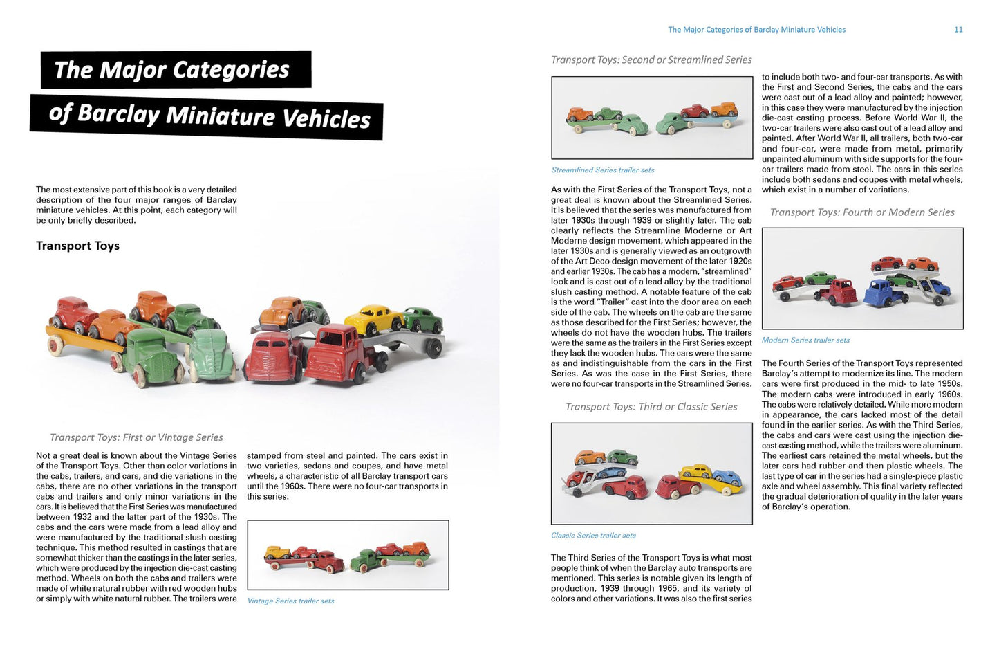 Barclay Miniature Toy Vehicles, Transports, Cars, Trucks, and Trains 1932-1971: A Comprehensive Catalog and Price Guide