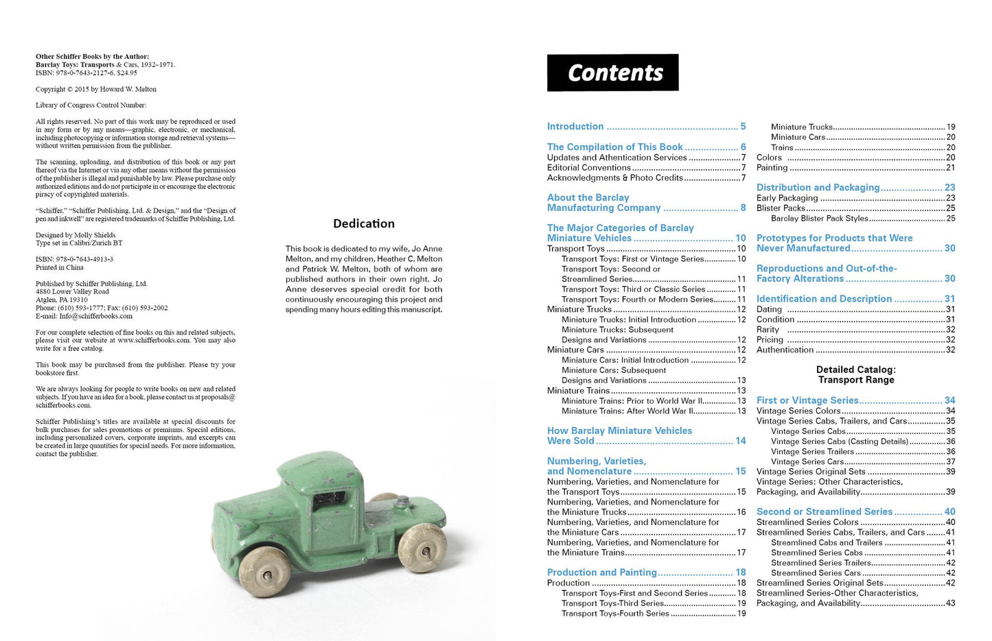 Barclay Miniature Toy Vehicles, Transports, Cars, Trucks, and Trains 1932-1971: A Comprehensive Catalog and Price Guide