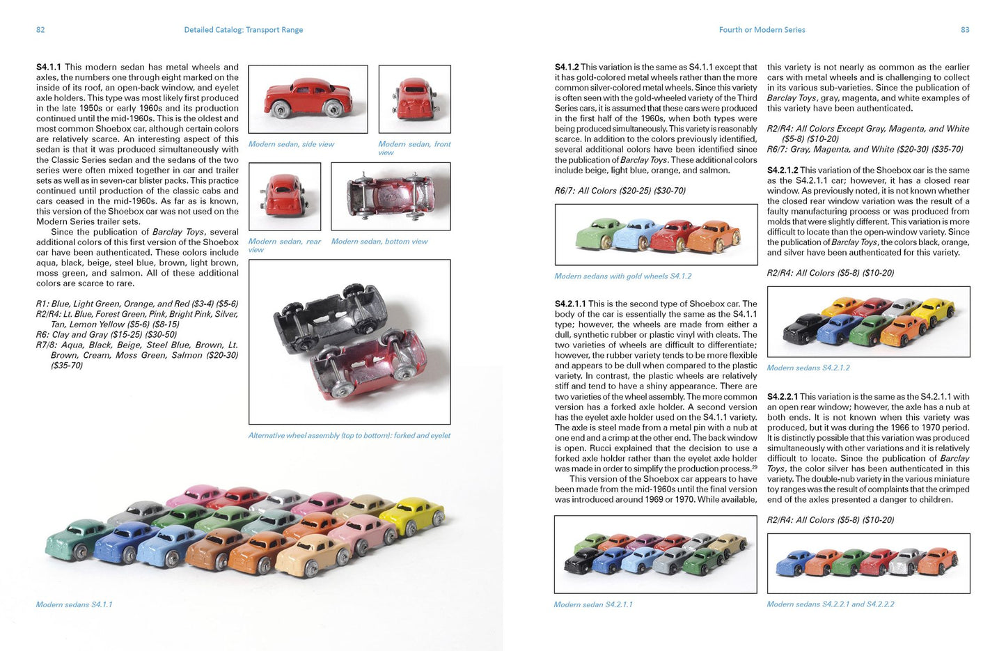 Barclay Miniature Toy Vehicles, Transports, Cars, Trucks, and Trains 1932-1971: A Comprehensive Catalog and Price Guide