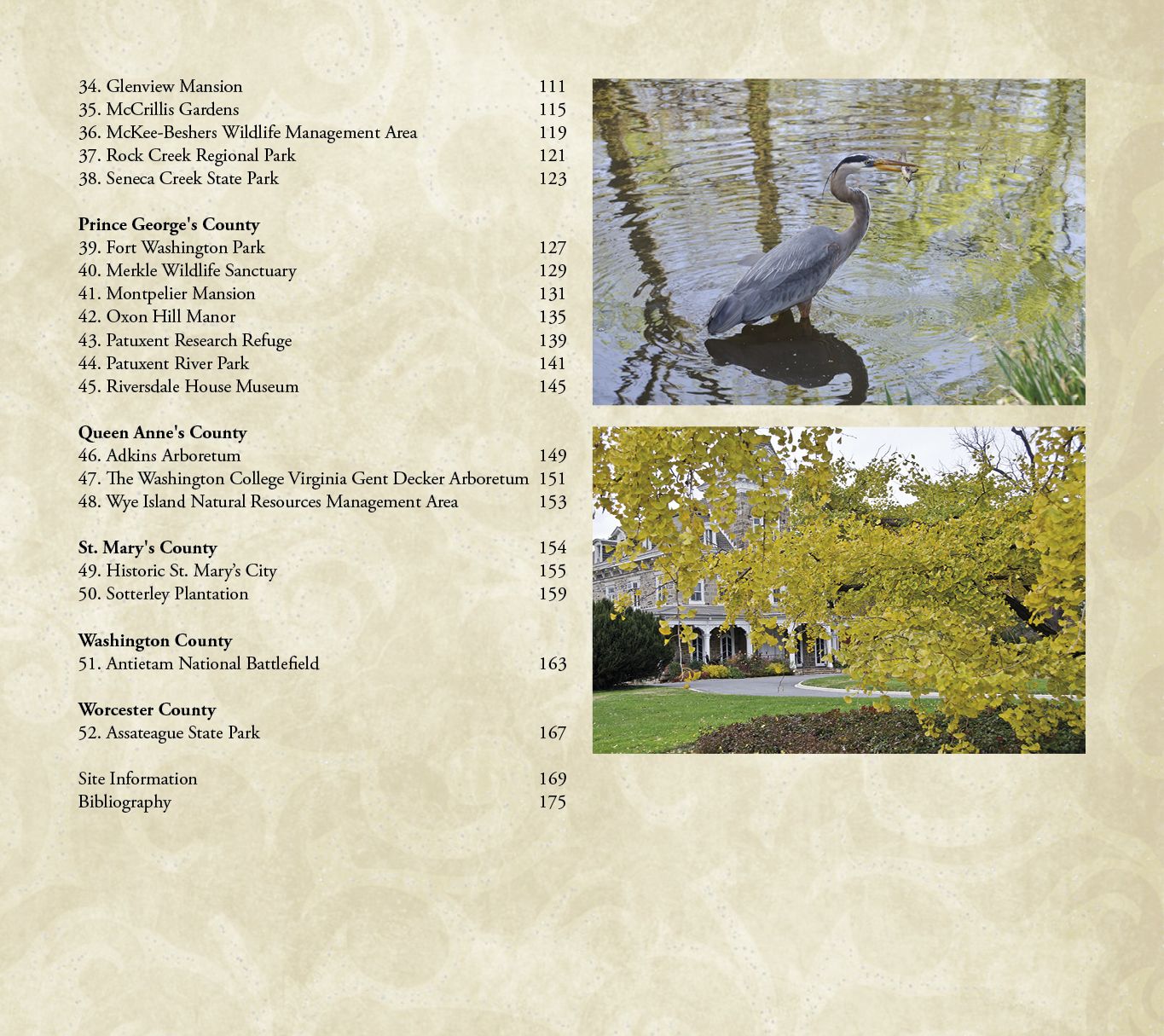 Maryland's Public Gardens & Parks