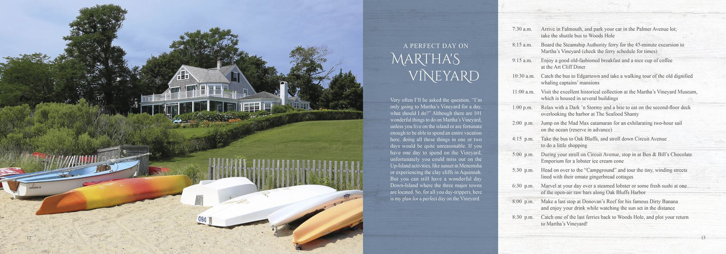 101 Things to do In Martha's Vineyard