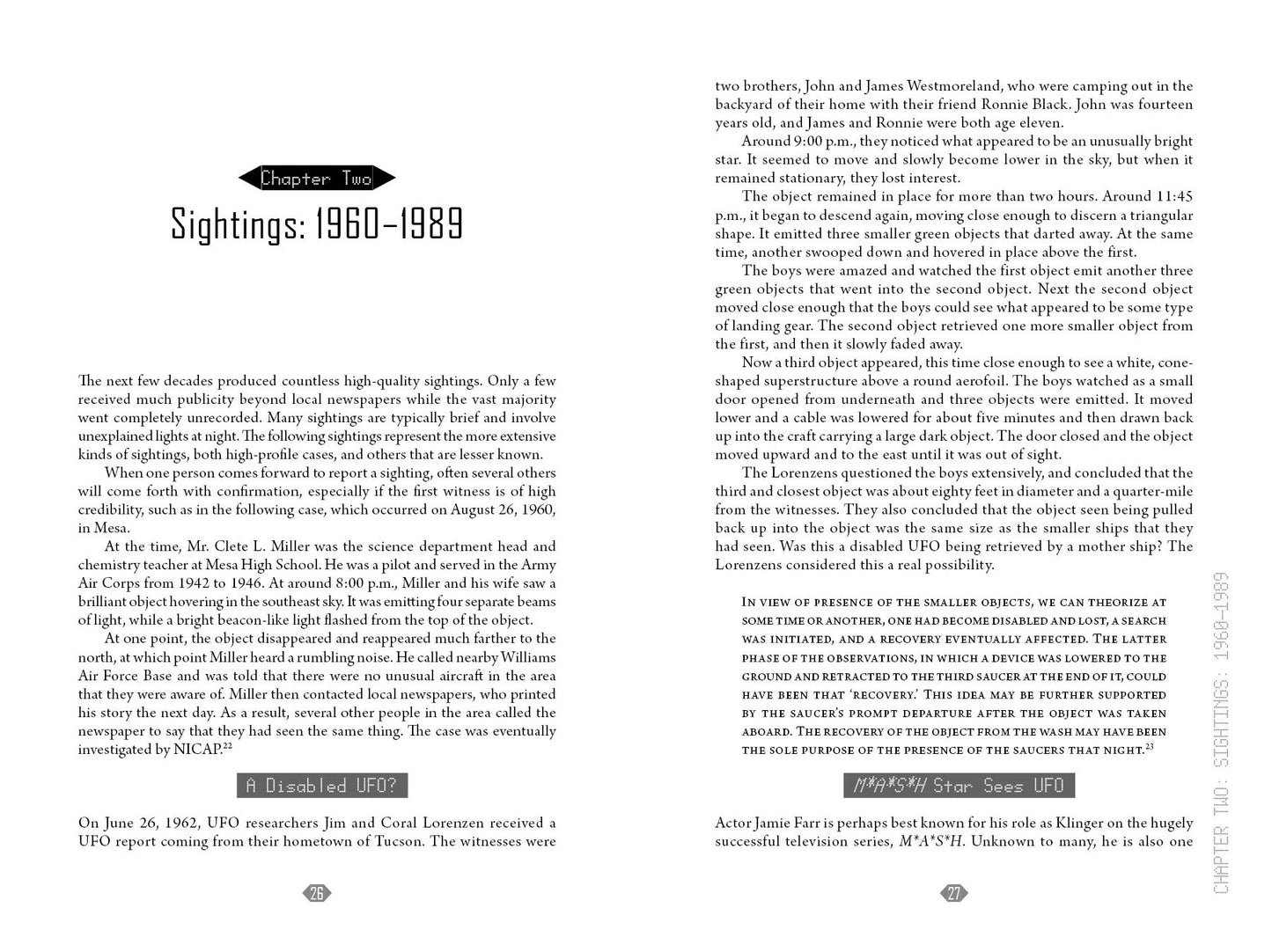 UFOs Over Arizona: A True History of Extraterrestrial Encounters in the Grand Canyon State