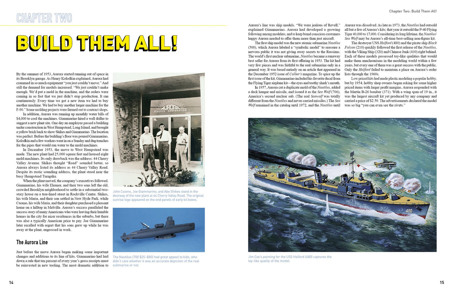 Aurora Model Kits: With Polar Lights, Moebius, Atlantis