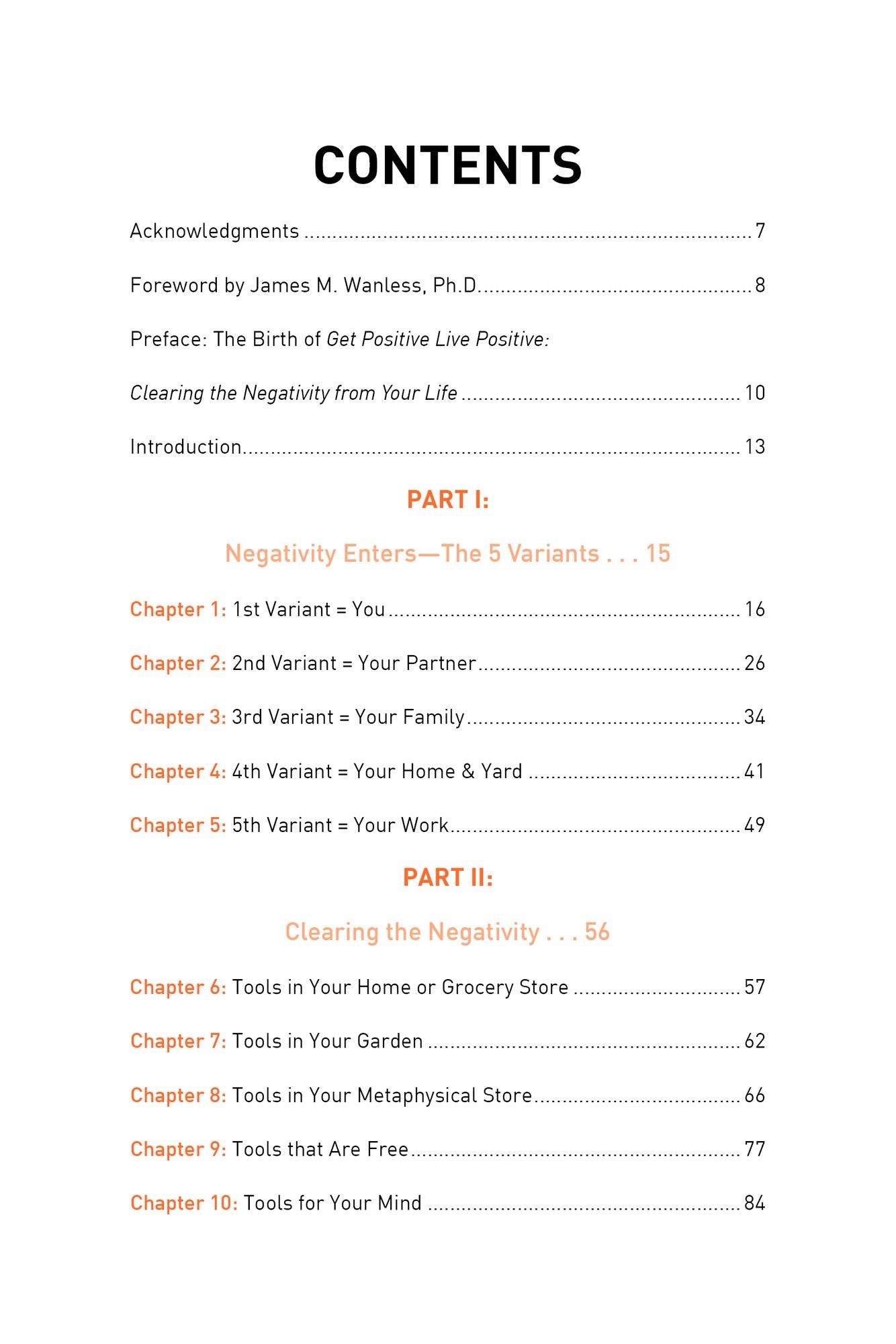 Get Positive Live Positive: Clearing the Negativity from Your Life
