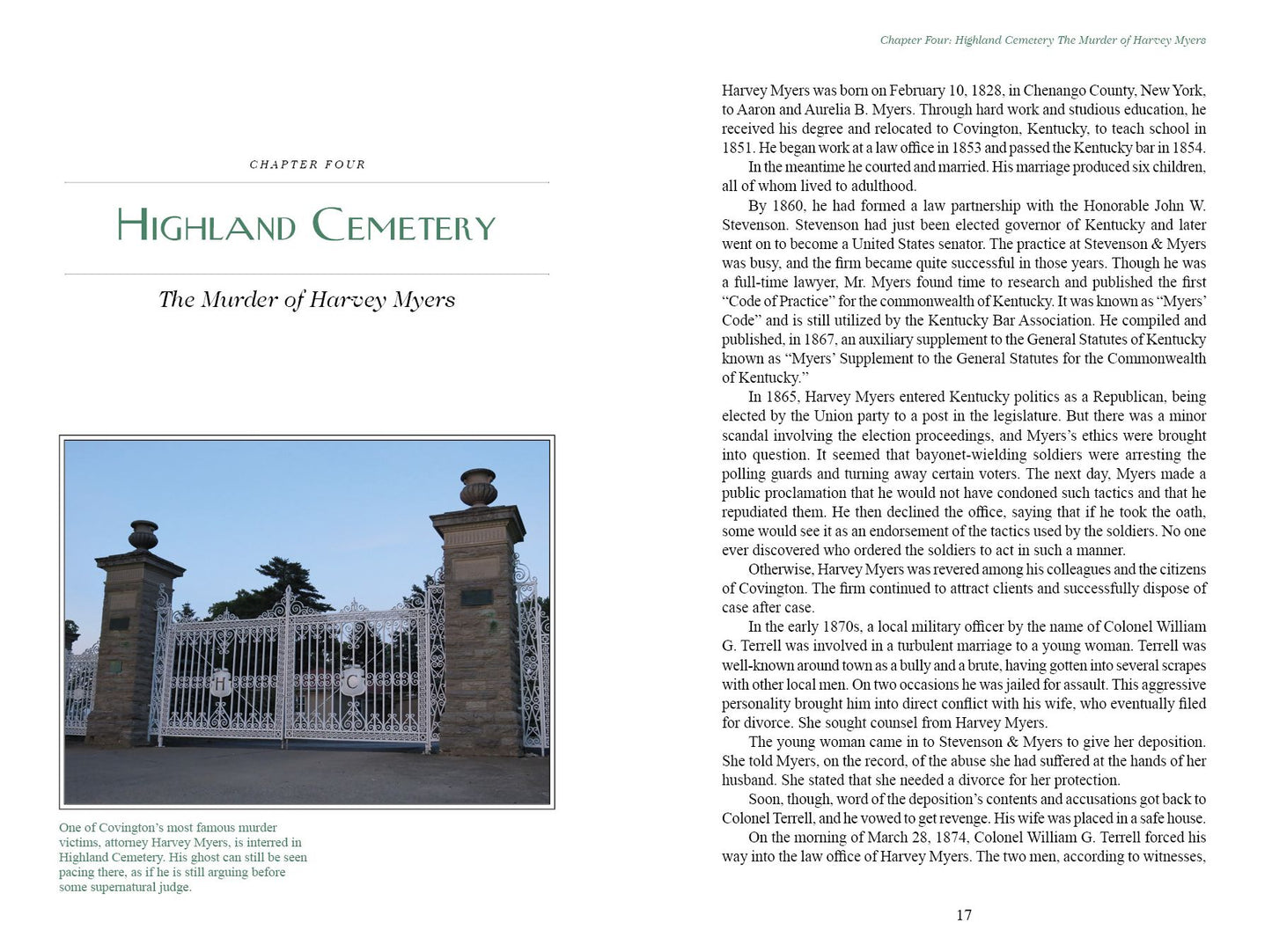 Cincinnati Cemeteries: Hauntings and Other Legends