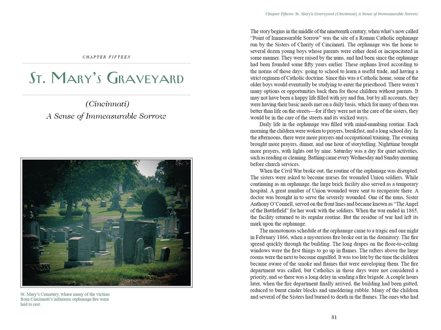 Cincinnati Cemeteries: Hauntings and Other Legends