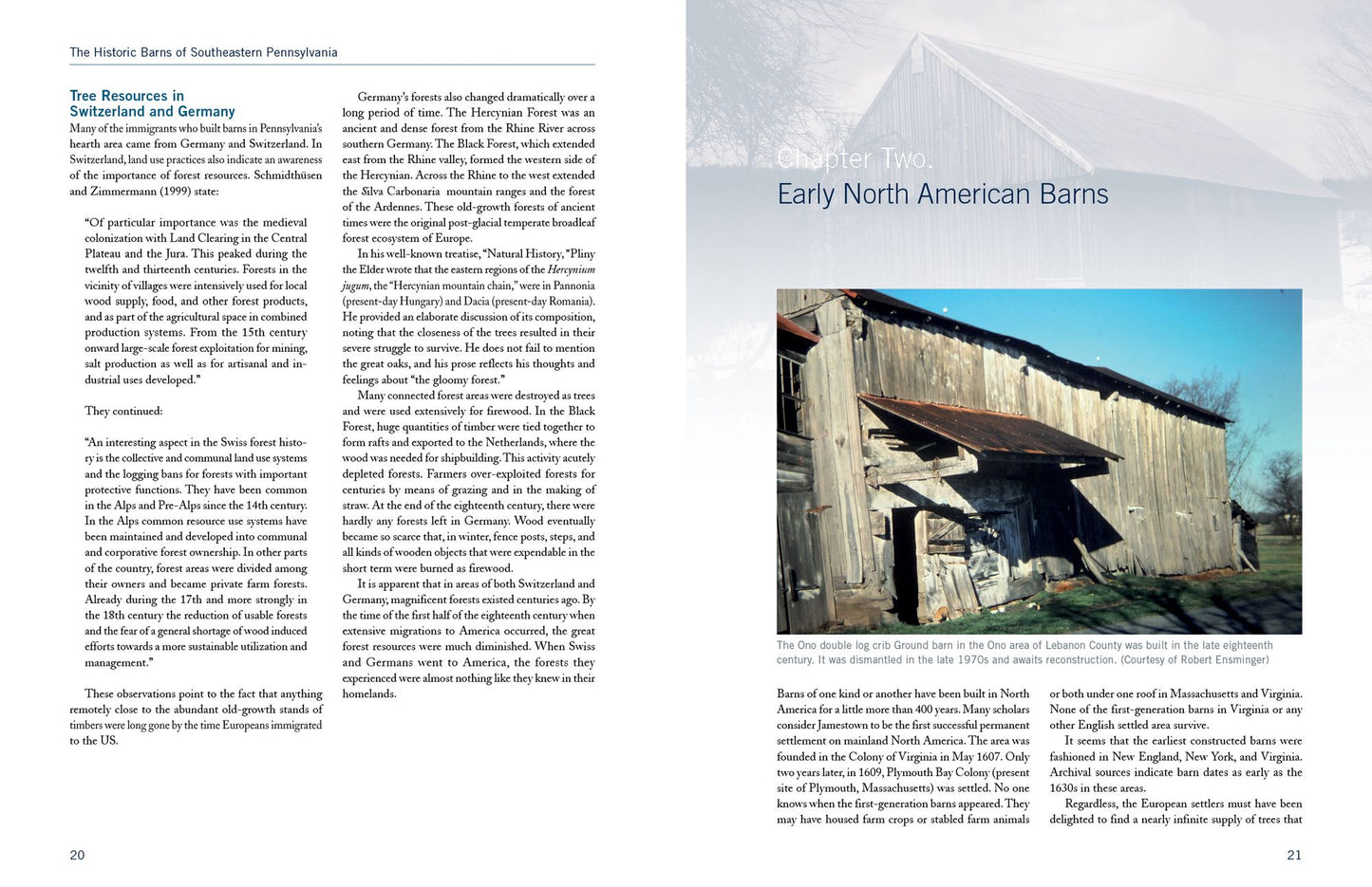 The Historic Barns of Southeastern Pennsylvania: Architecture & Preservation, Built 1750?1900