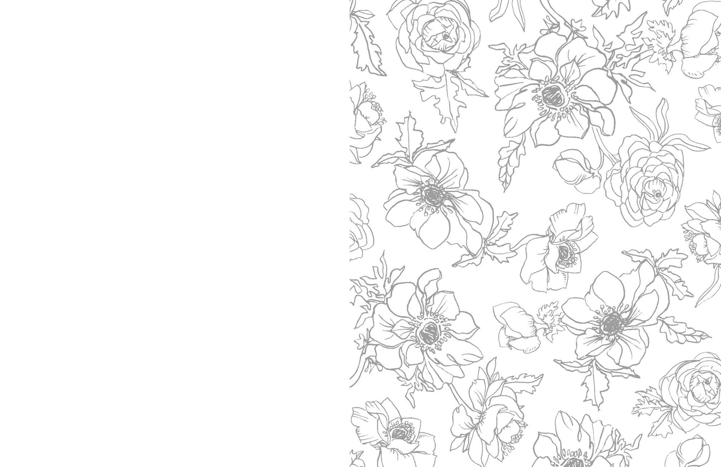Kristy's Summer Cutting Garden: A Watercoloring Book