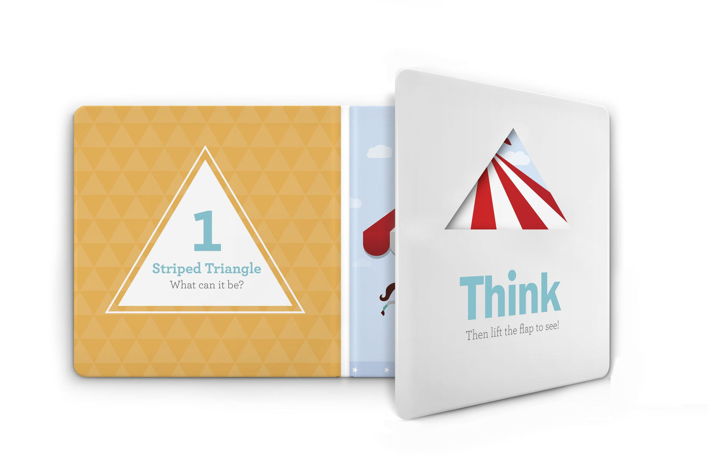 Think Triangles!: A Lift-the-Flap Color and Shape Book