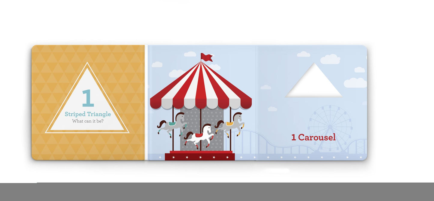 Think Triangles!: A Lift-the-Flap Color and Shape Book
