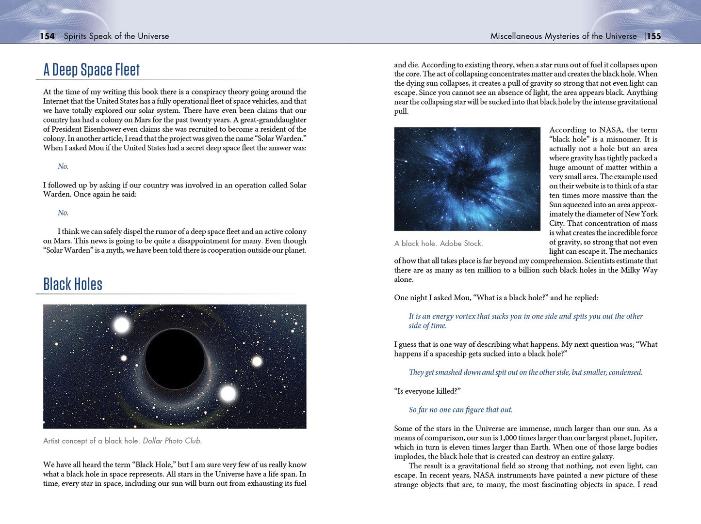 Spirits Speak of the Universe: Extraterrestrials, Spirituality, and Our Galaxy