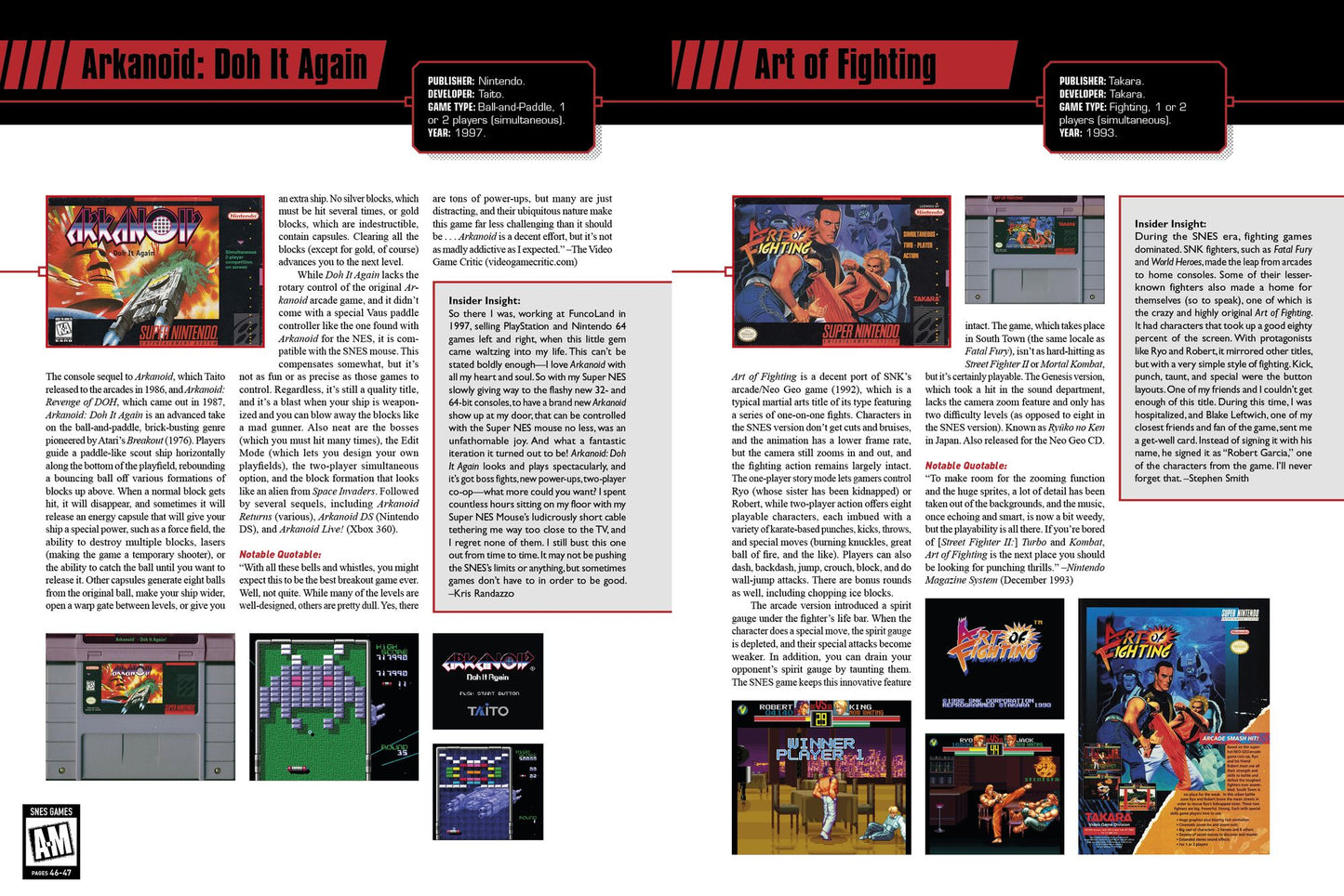 The SNES Omnibus: The Super Nintendo and Its Games, Vol. 1 (A?M)
