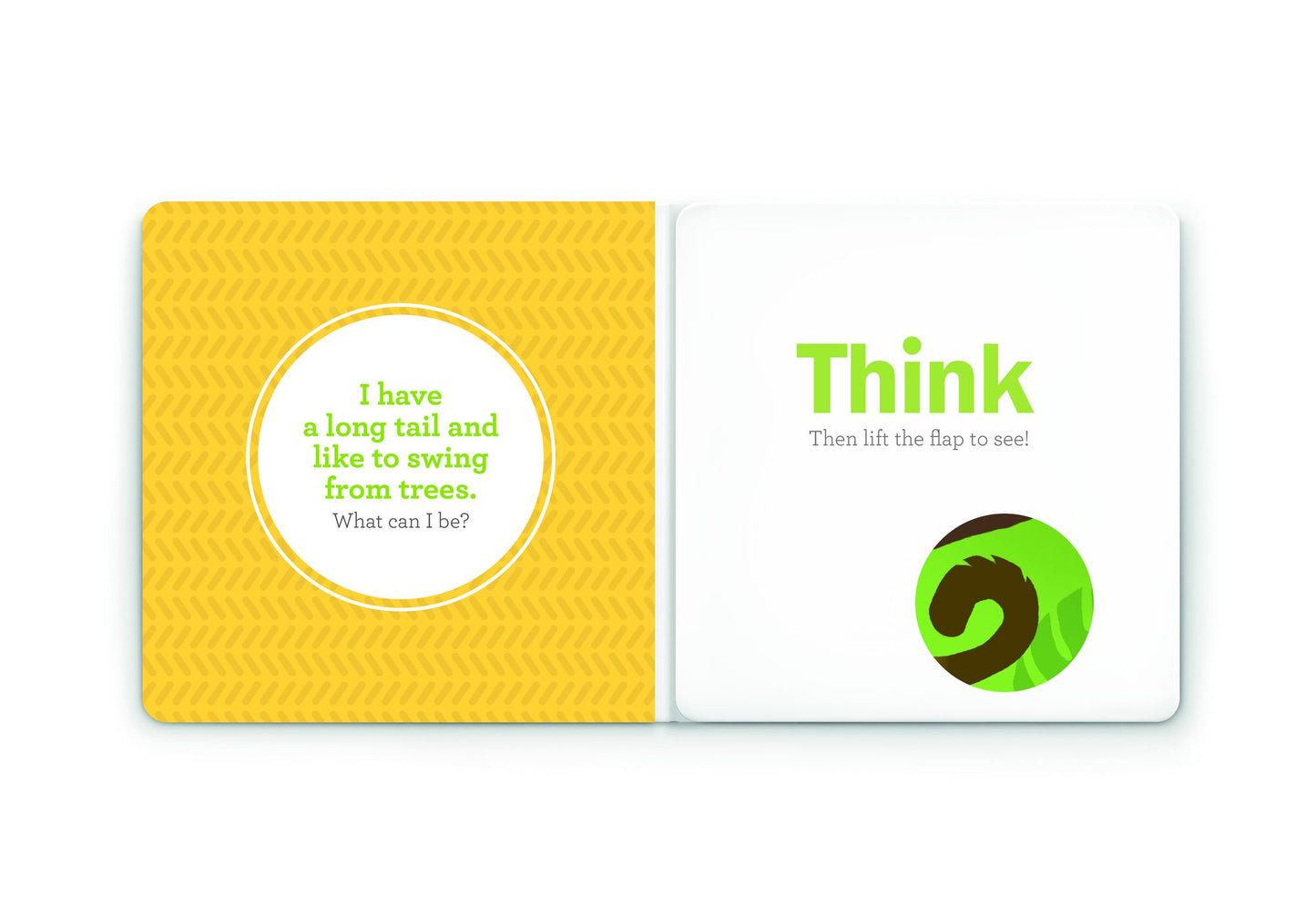 Think Zoo Animals: A Lift-the-Flap Guessing Book