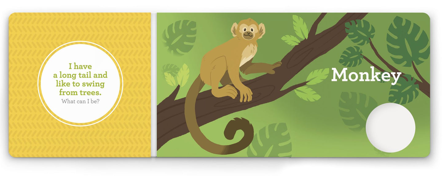 Think Zoo Animals: A Lift-the-Flap Guessing Book