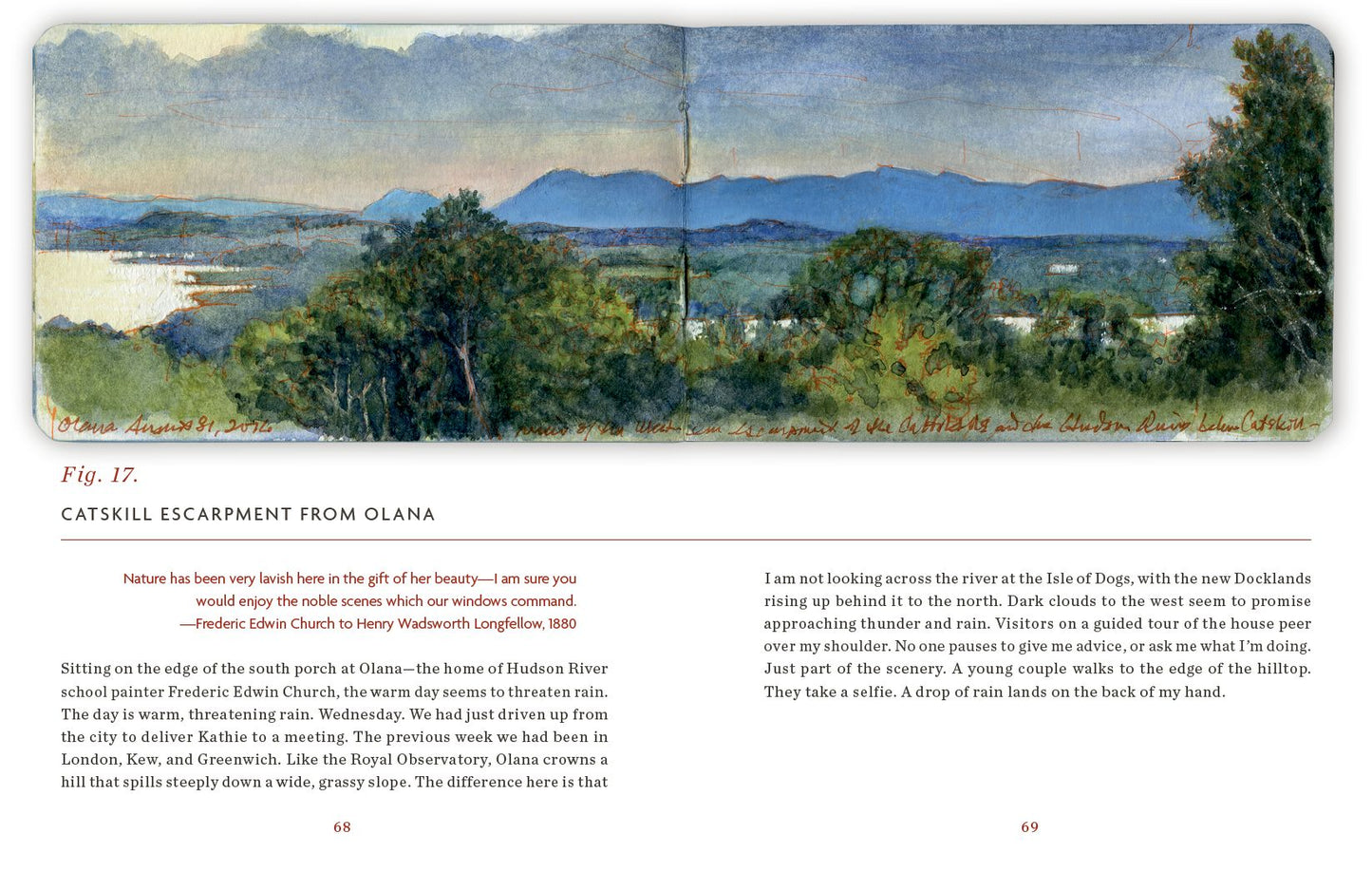 Sketchbook Traveler: Hudson Valley
