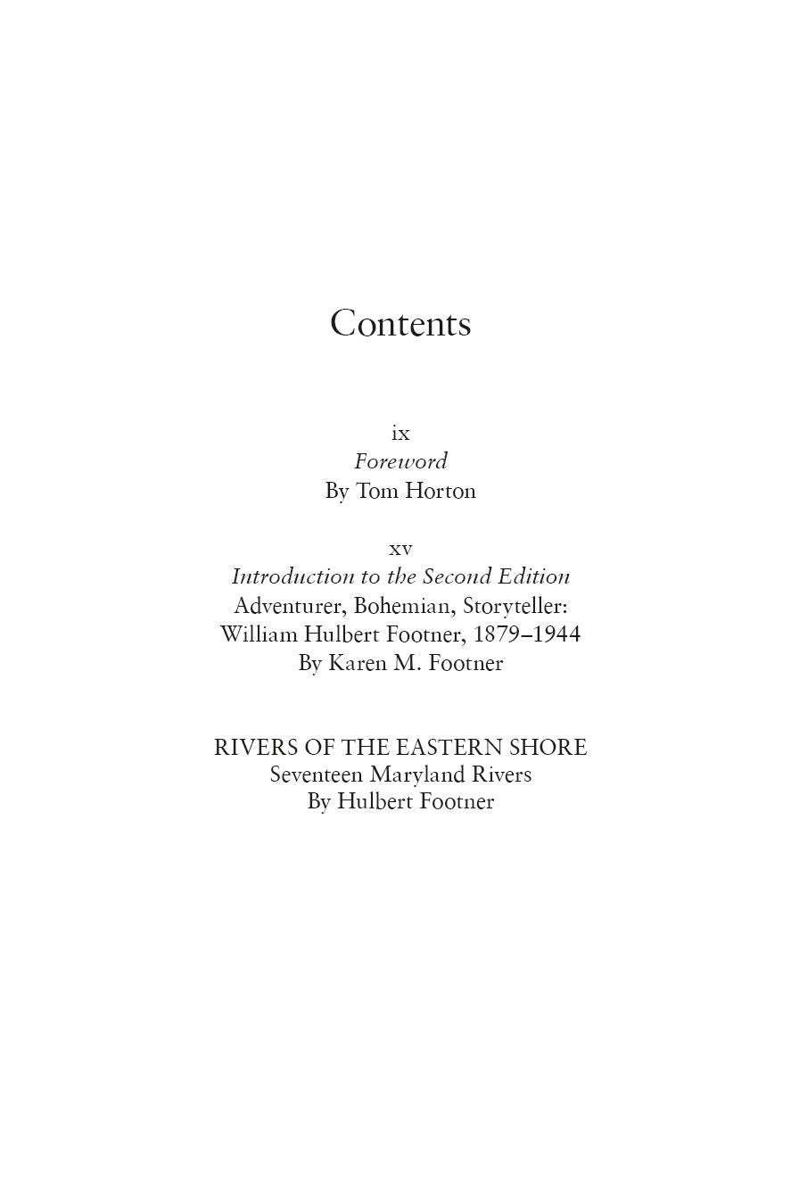 Rivers of the Eastern Shore, 2nd Edition: Seventeen Maryland Rivers