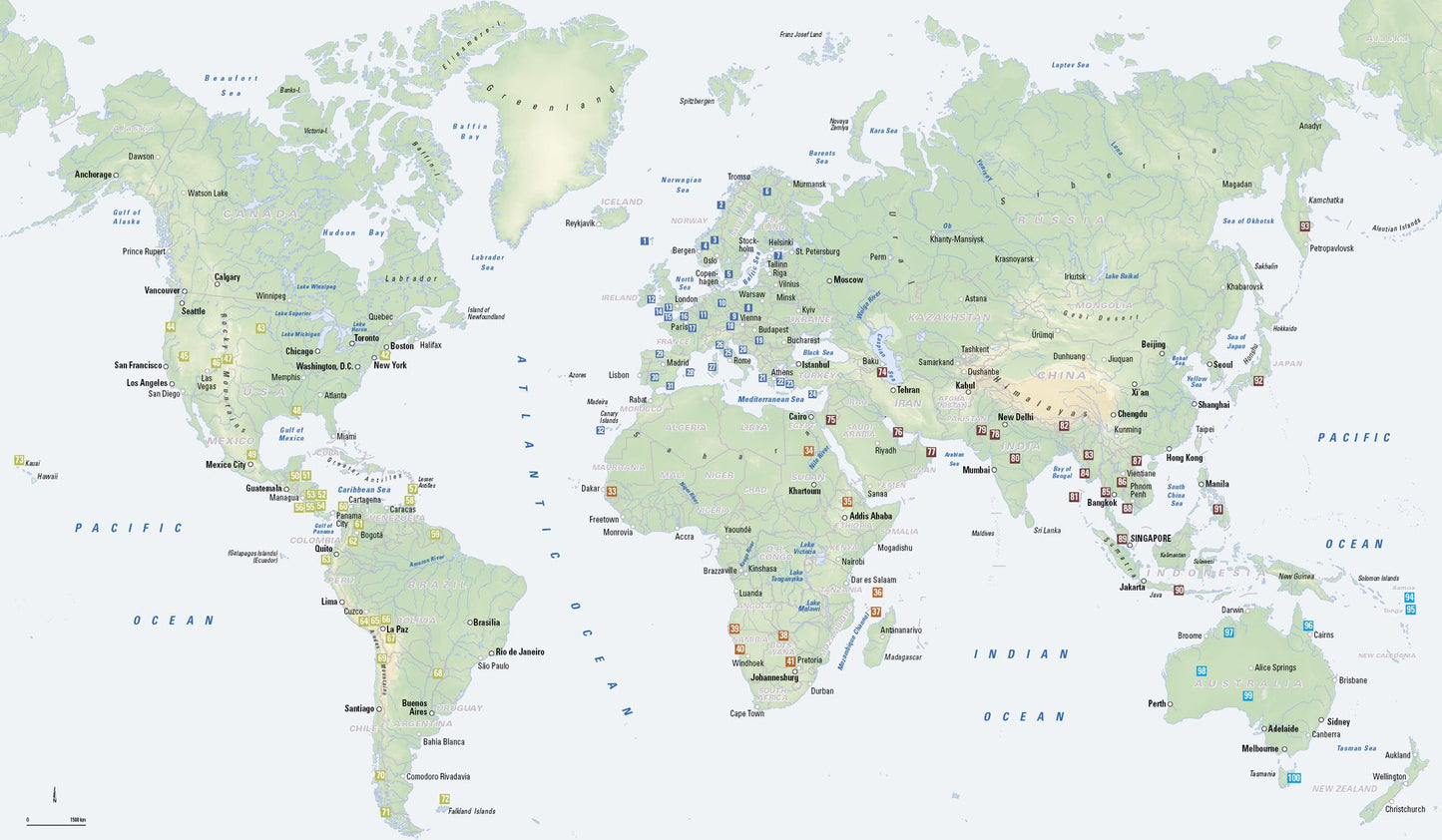 Secret Places: 100 Undiscovered Travel Destinations around the World