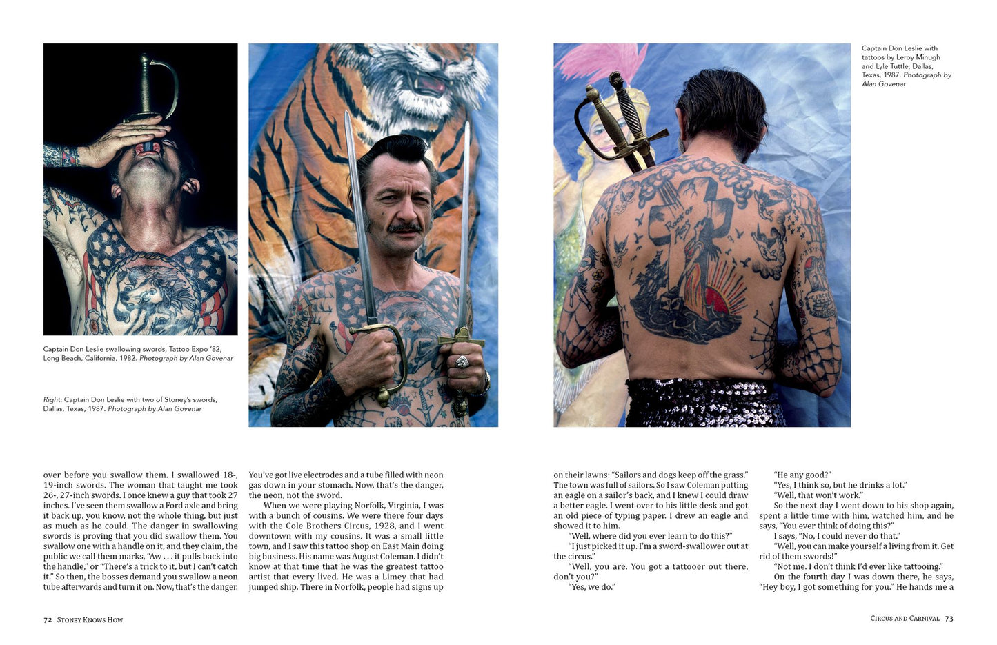 Stoney Knows How: Life as a Sideshow Tattoo Artist, 3rd Edition