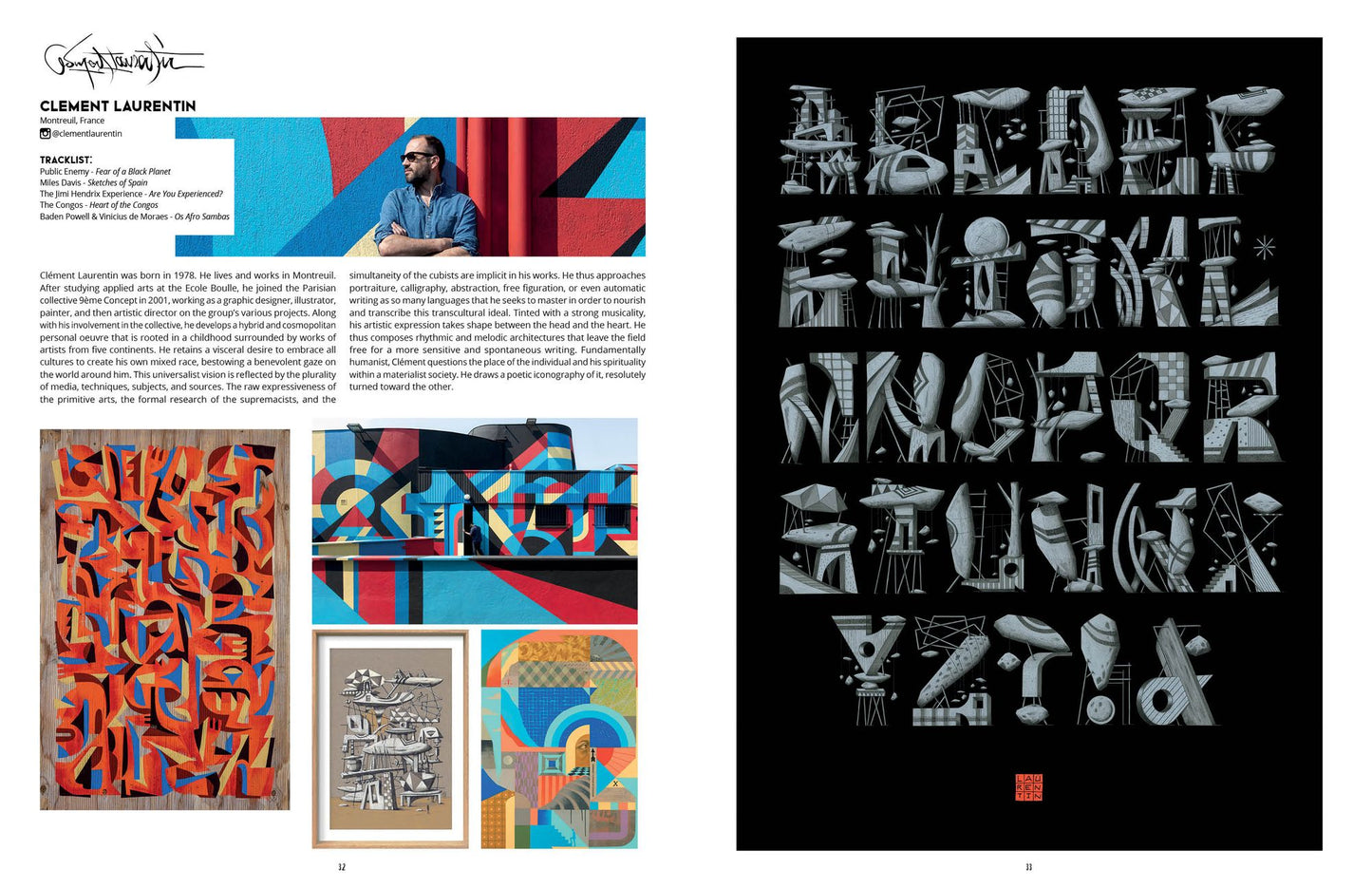 Modern Calligraphy Bible: 101 Alphabets from Artists around the World