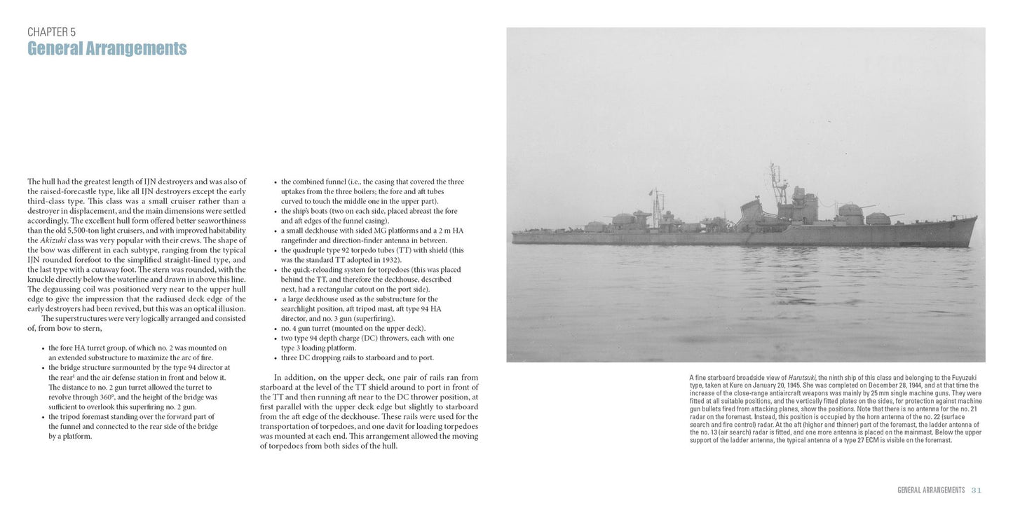 Akizuki-Class Destroyers: In the Imperial Japanese Navy during World War II