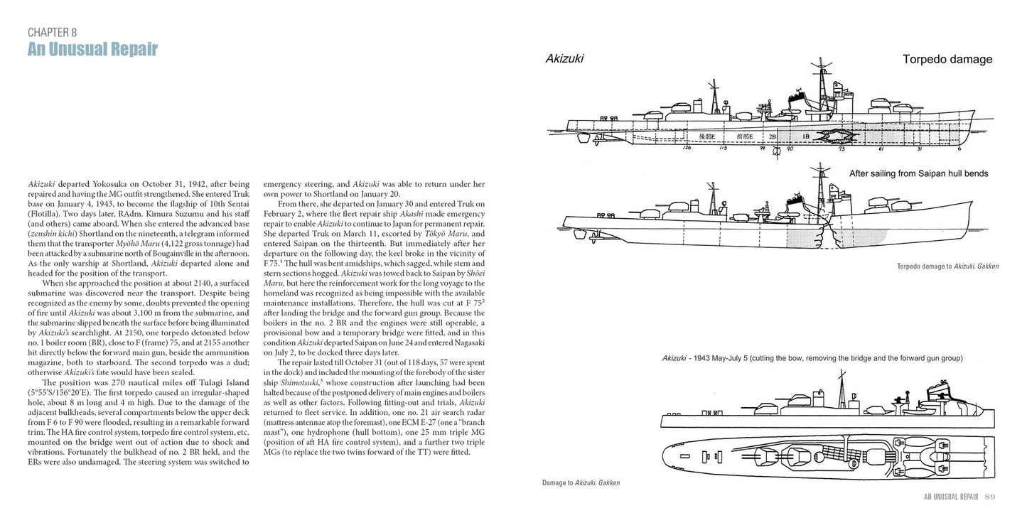 Akizuki-Class Destroyers: In the Imperial Japanese Navy during World War II