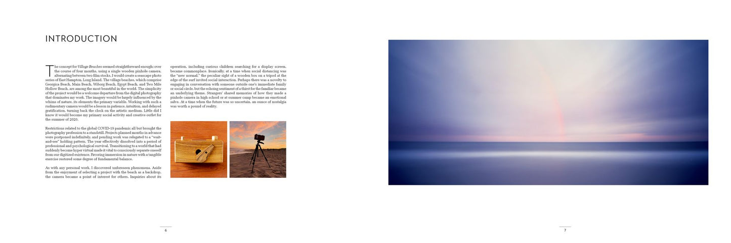 Village Beaches: Pinhole Photography of East Hampton, New York