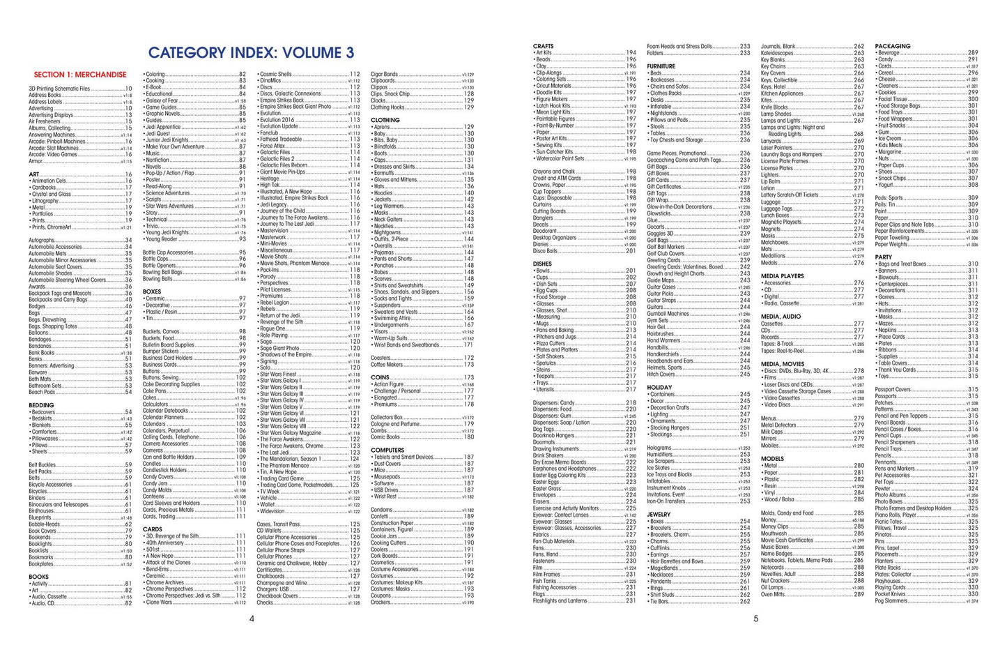 Star Wars Super Collector's Wish Book, Vol. 3: Merchandise, Collectibles, Toys, 2011-2022
