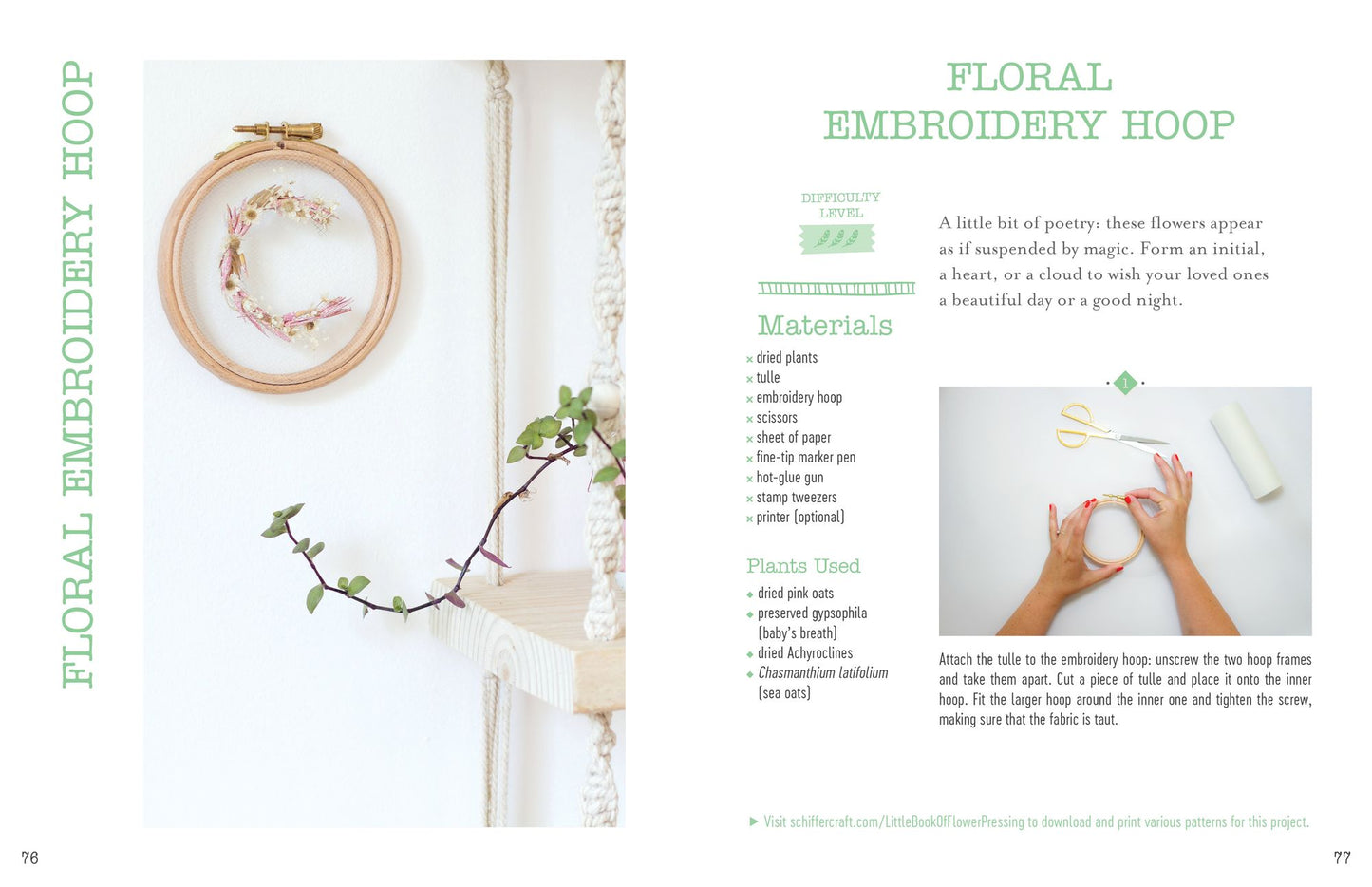 The Little Book of Flower Pressing: All the Basics Plus 11 Projects to Inspire You