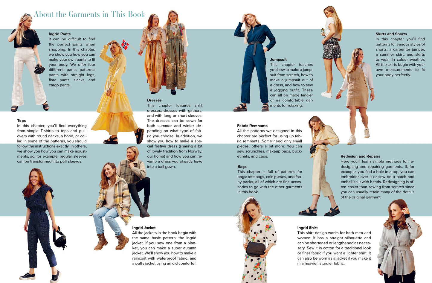 Sew for Yourself: 50 Great Garments from Recycled Fabric, Using 5 Basic Patterns
