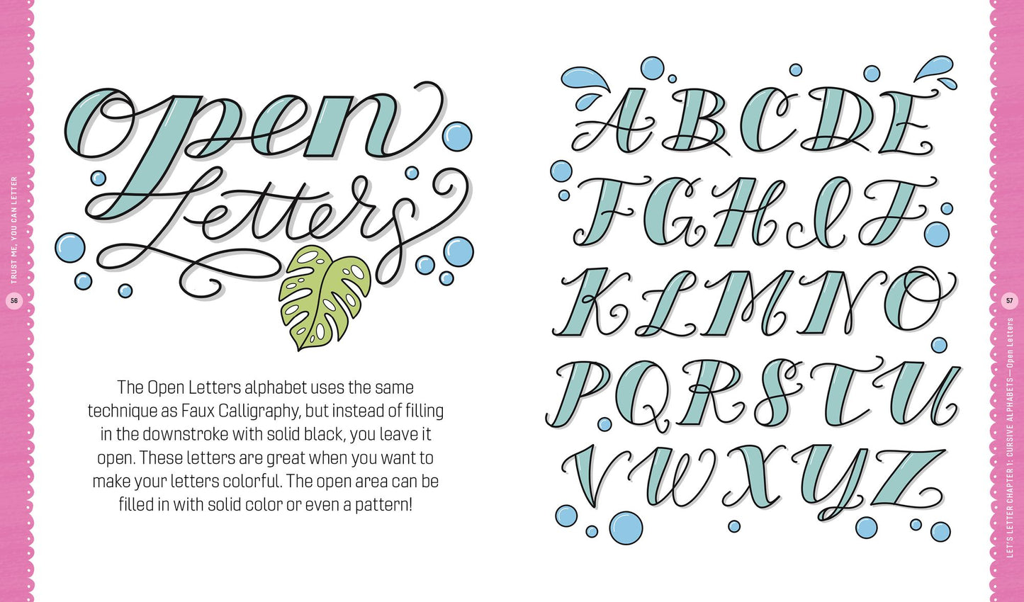 Trust Me, You Can Letter: The Super-Cute, Can't-Fail, Totally Awesome Lettering Book for Kids of All Ages