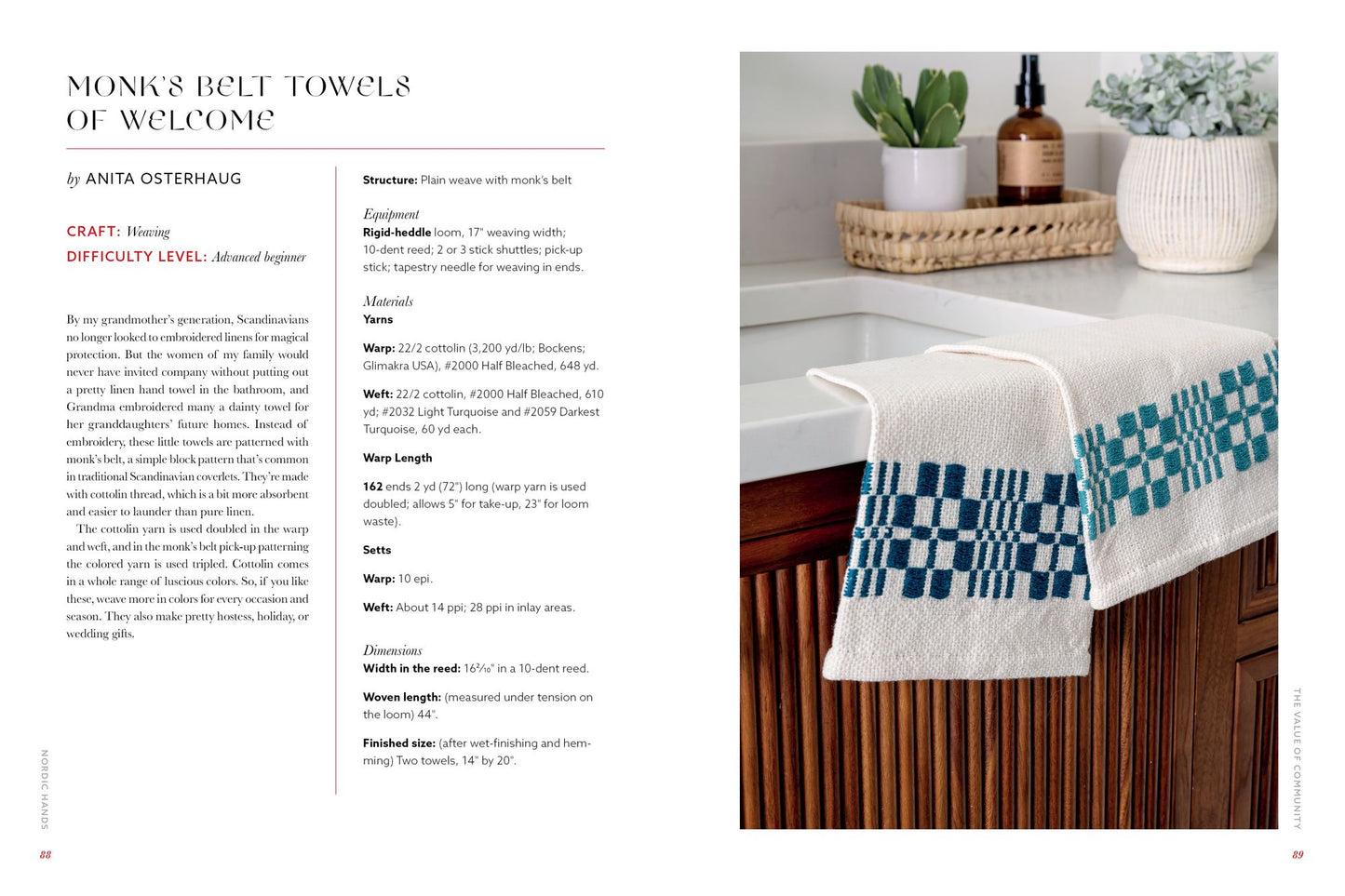Nordic Hands: 25 Fiber Craft Projects to Discover Scandinavian Culture