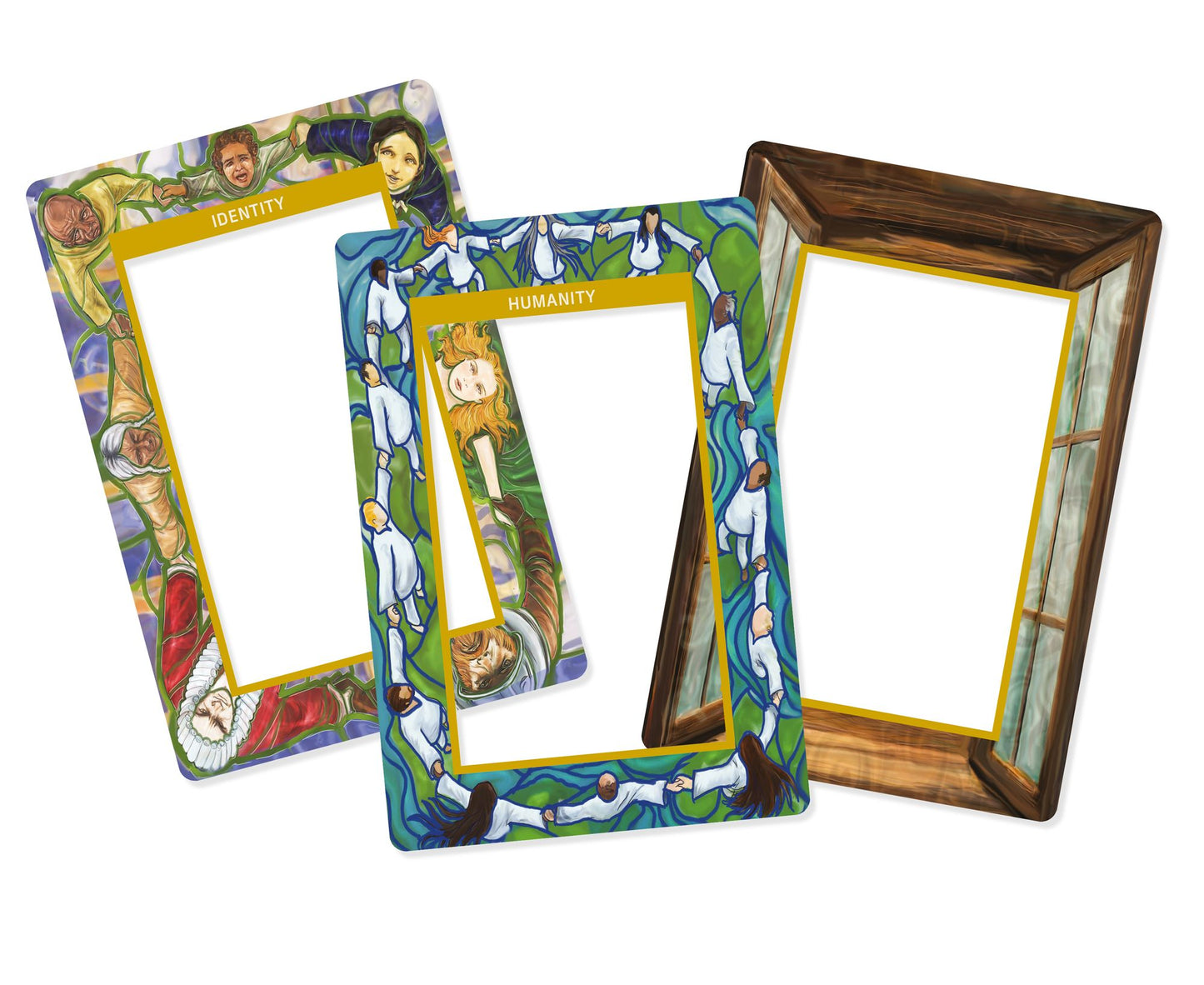Frame This Oracle (Oracle Frames and Guidebook, Box Set): A Tool to Deepen Your Card Readings and Reframe Your Perspective
