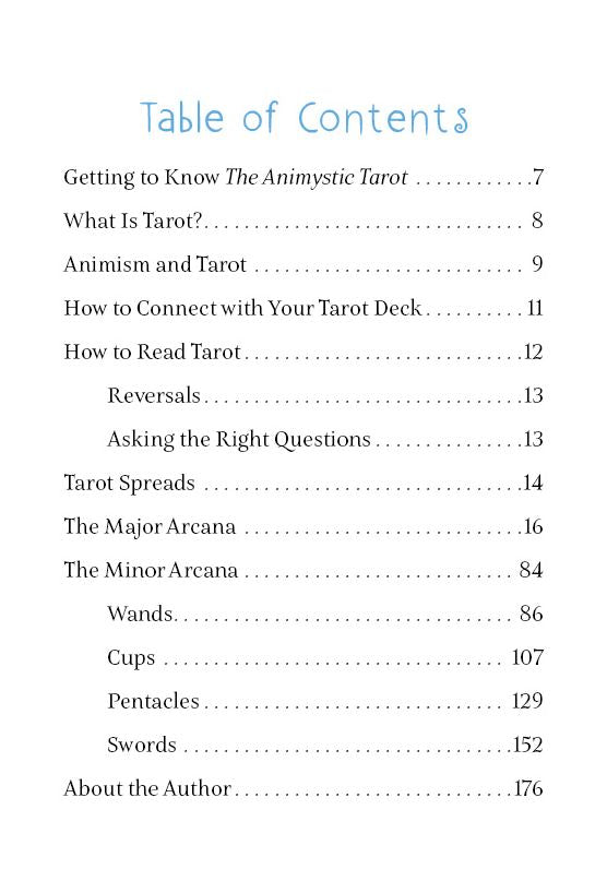 The Animystic Tarot (Tarot Deck and Guidebook, Box Set)