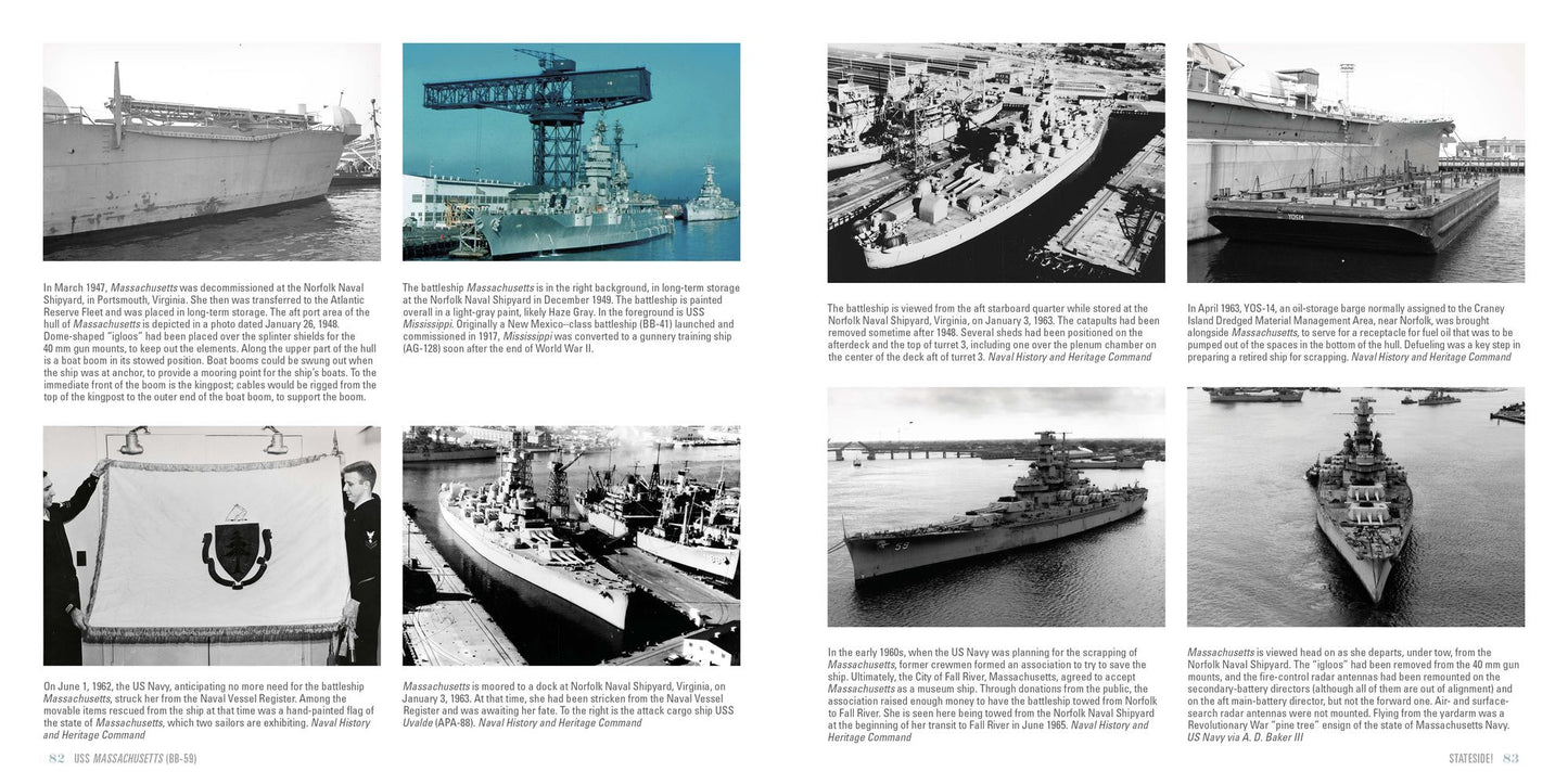 USS Massachusetts (BB-59): From World War II to Battleship Cove