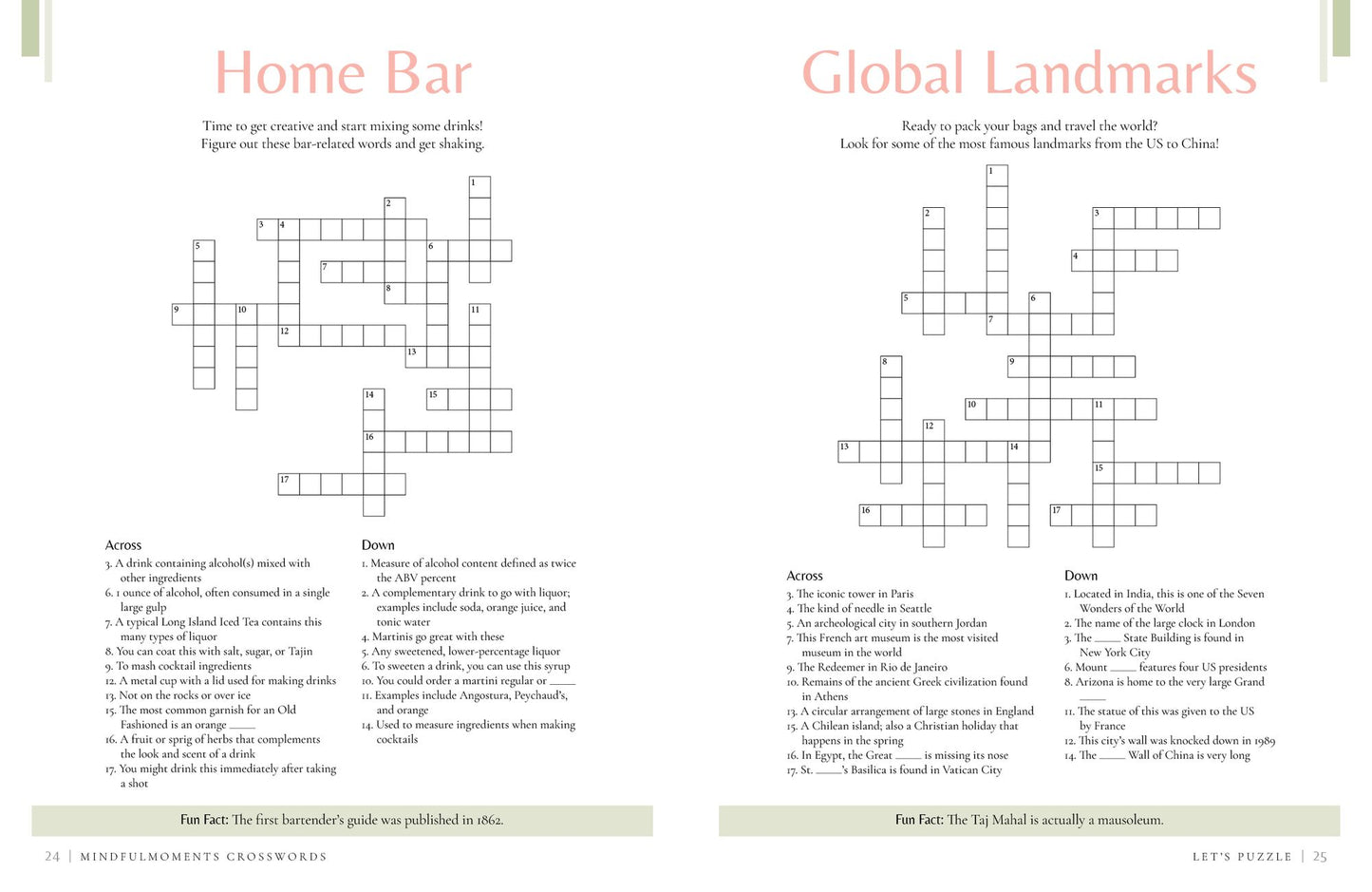 MindfulMoments Crosswords: A Calming Collection of Brain-Boosting Puzzles to Help You Relax & Unwind