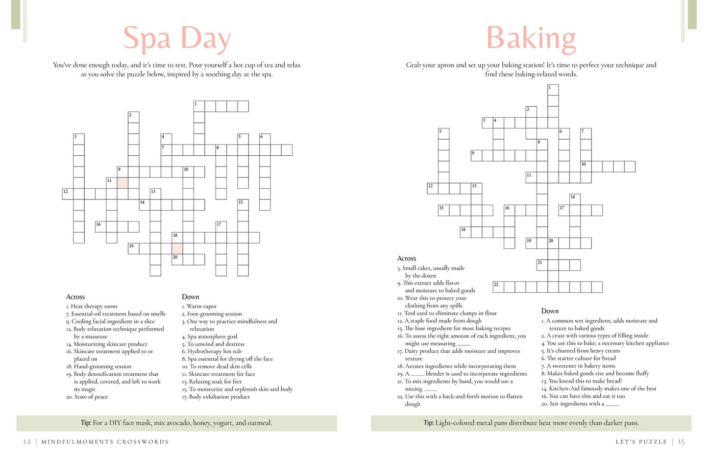 MindfulMoments Crosswords: A Calming Collection of Brain-Boosting Puzzles to Help You Relax & Unwind