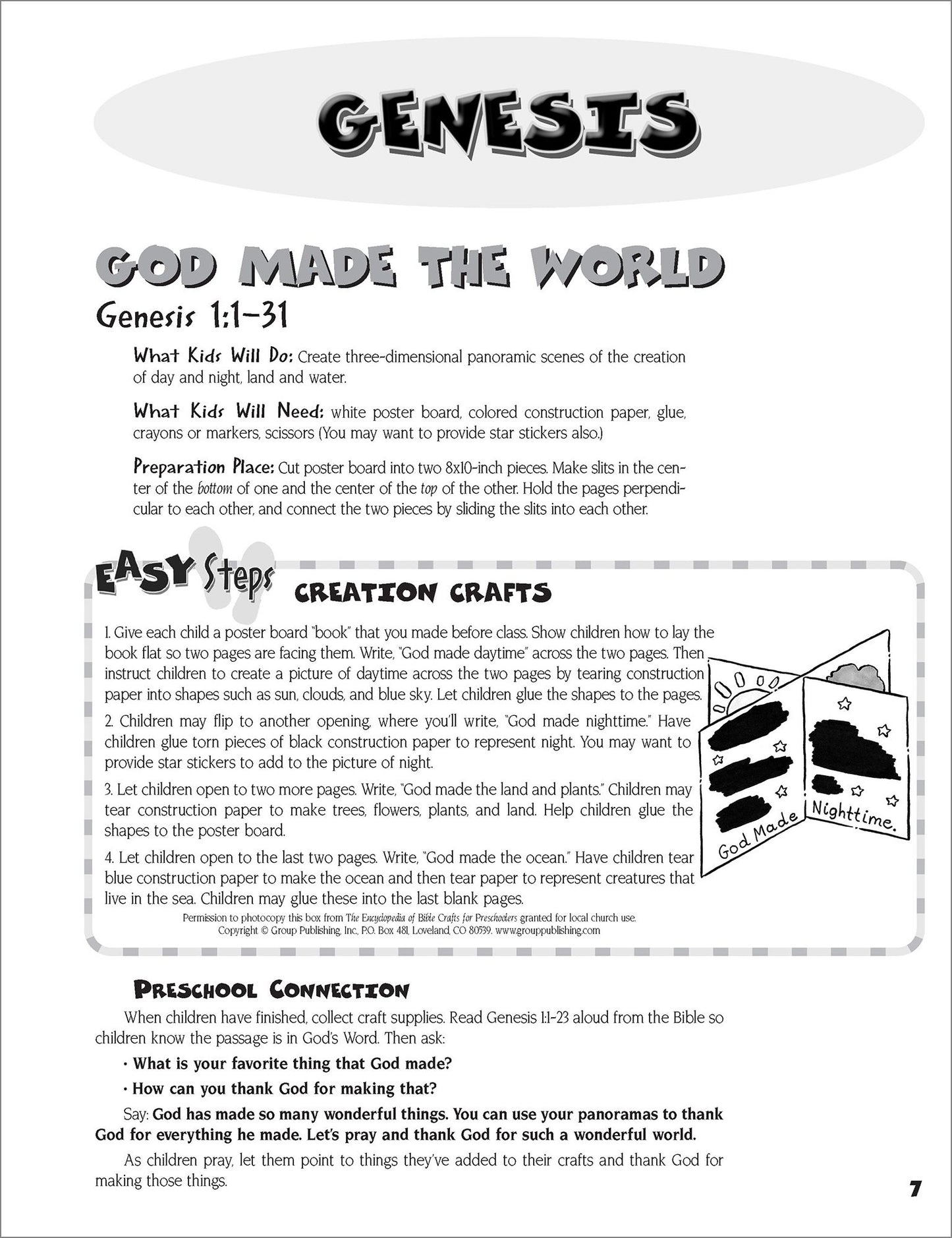 The Encyclopedia of Bible Crafts for Preschoolers