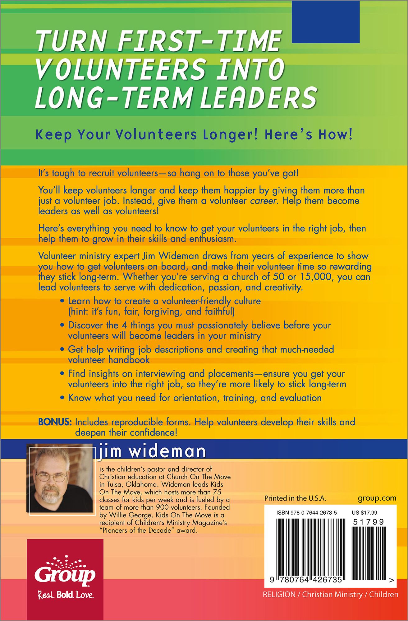 Children's Ministry Volunteers That Stick