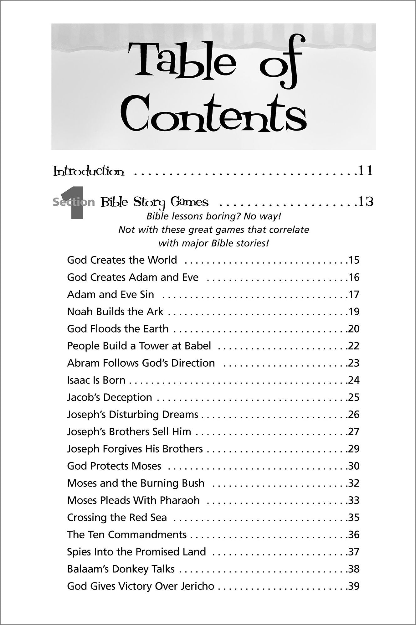 The Encyclopedia of Bible Games for Children's Ministry
