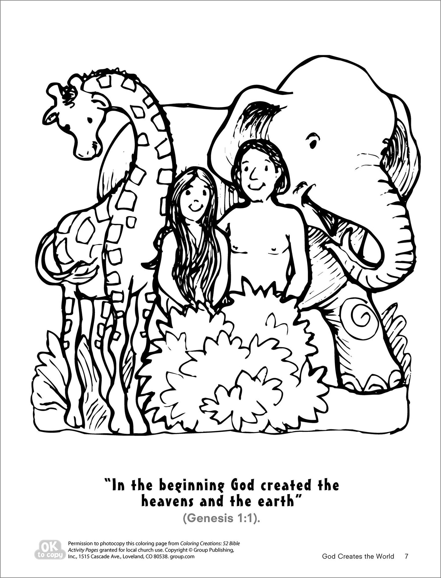 Coloring Creations: 52 Creative Bible Lessons