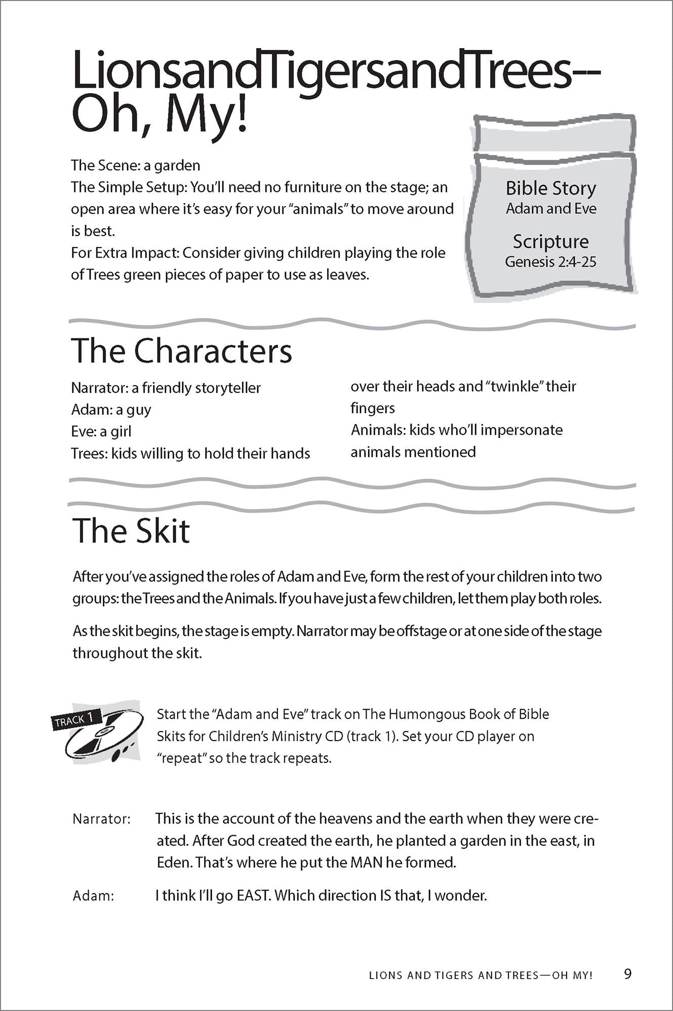 The Humongous Book of Bible Skits for Children's Ministry