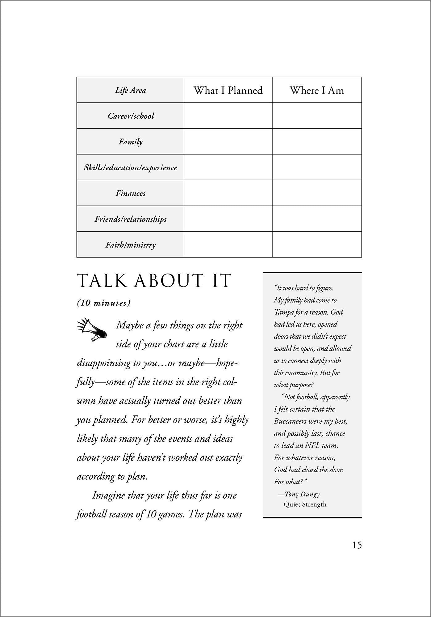 Quiet Strength: Men's Bible Study: Discovering God's Game Plan for a Winning Life
