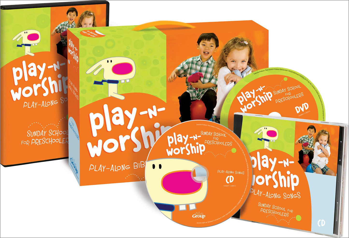 Play-n-Worship: Play-Along Bible Stories for Preschoolers