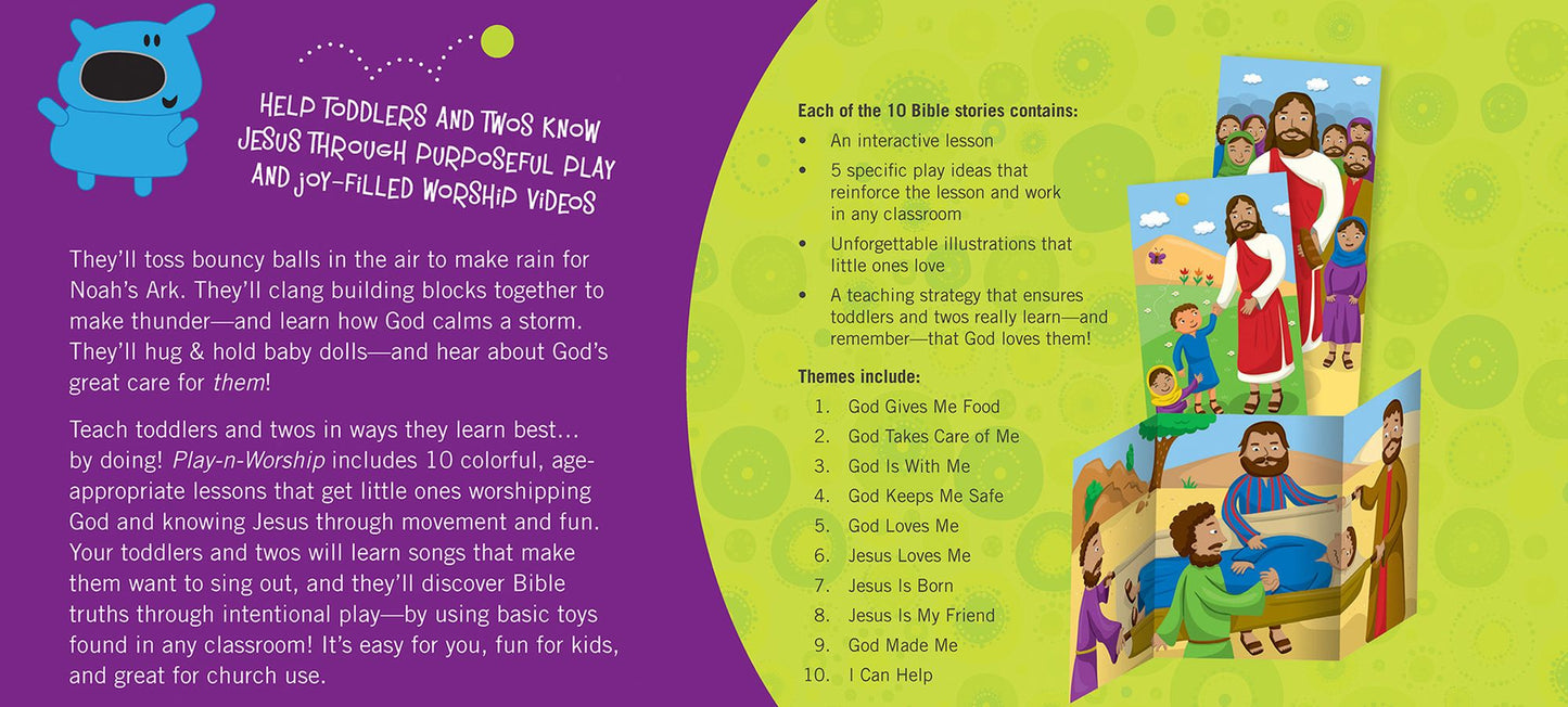 Play-n-Worship: Play-Along Bible Stories for Toddlers & Twos