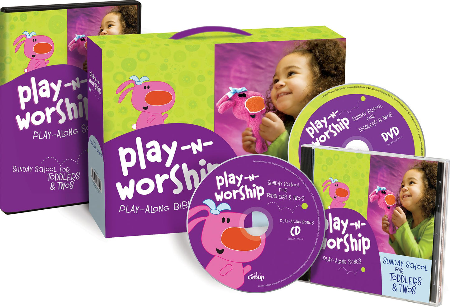 Play-n-Worship: Play-Along Bible Stories for Toddlers & Twos