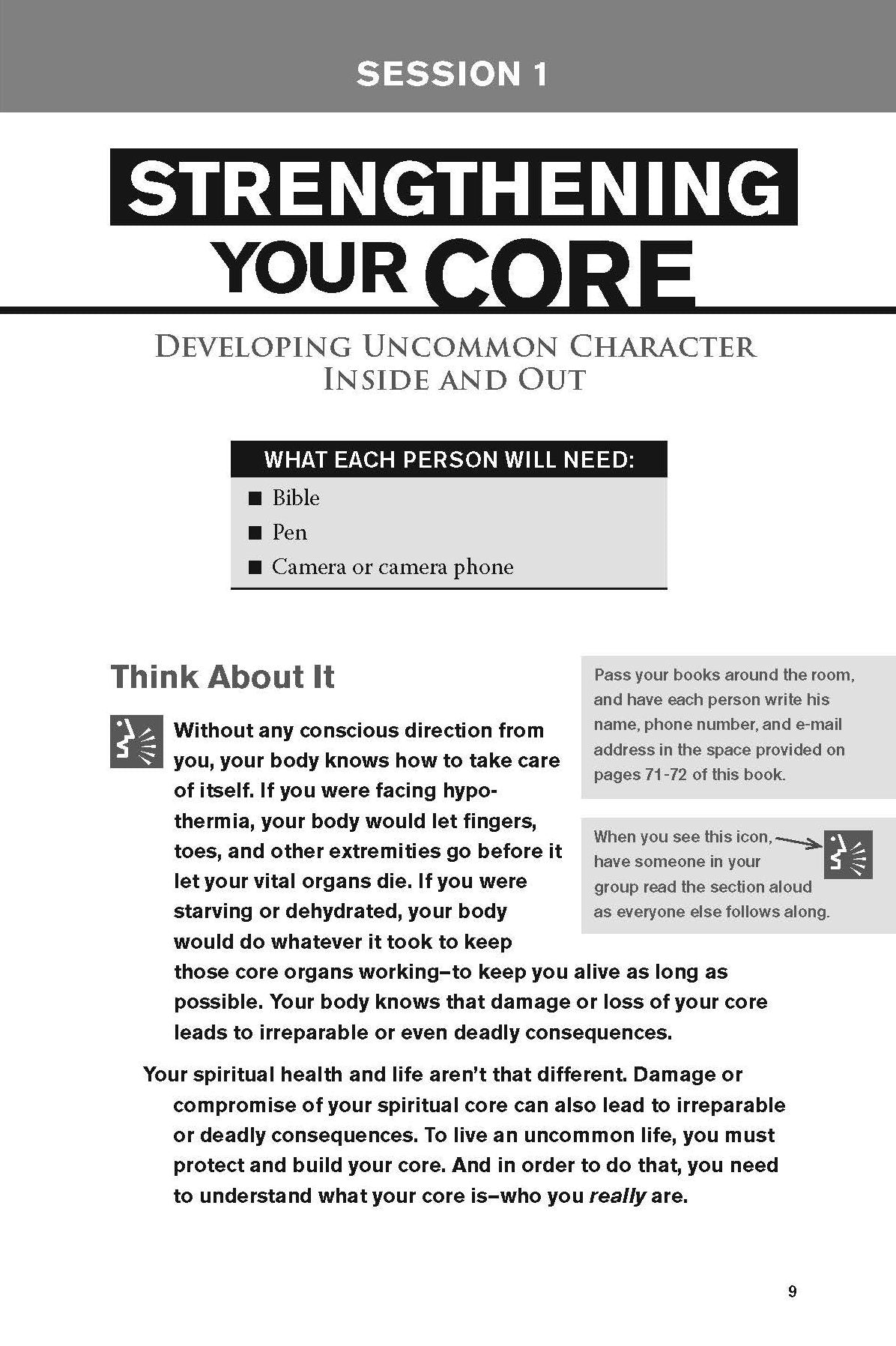 Dare to Be Uncommon Men's Bible Study