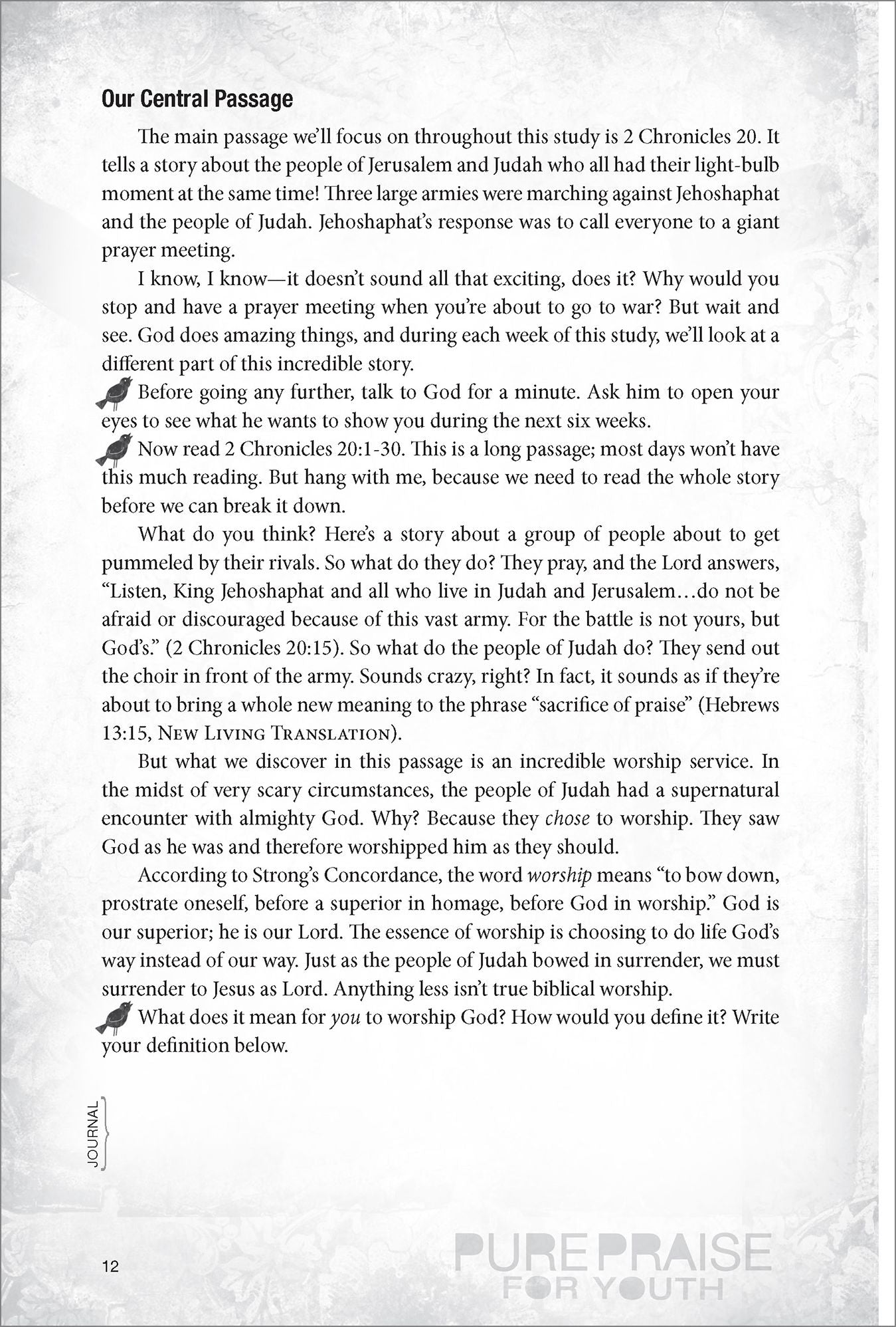 Pure Praise for Youth: A Heart-Focused Study on Worship