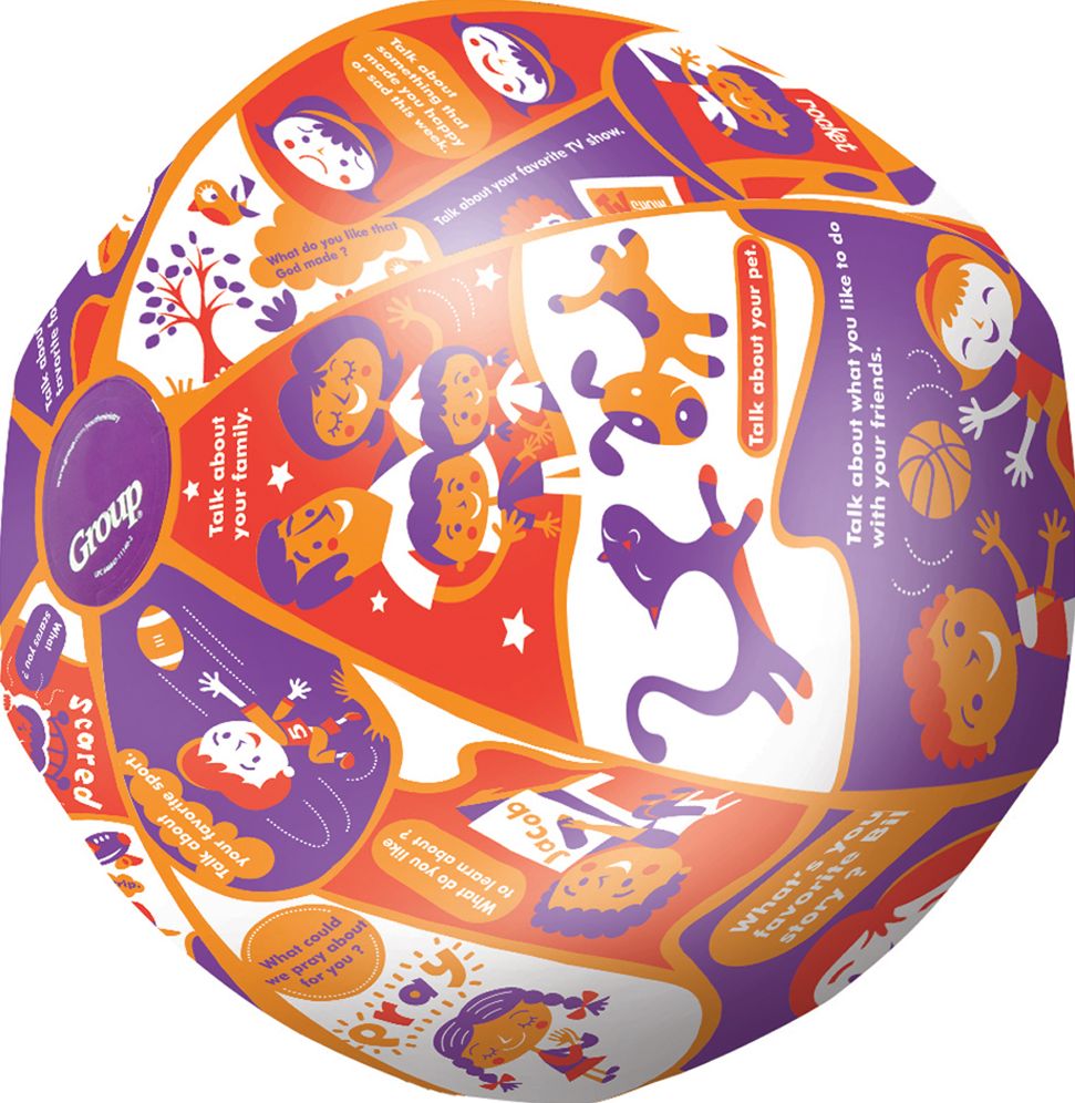Preschool Throw & Tell Ball