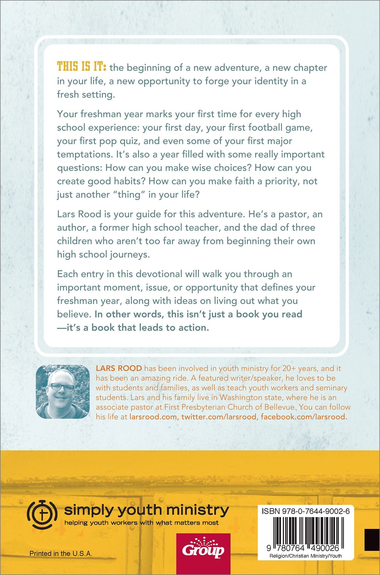 Freshman: Making Faith Your Priority: A 30-Day Devotional for Freshmen